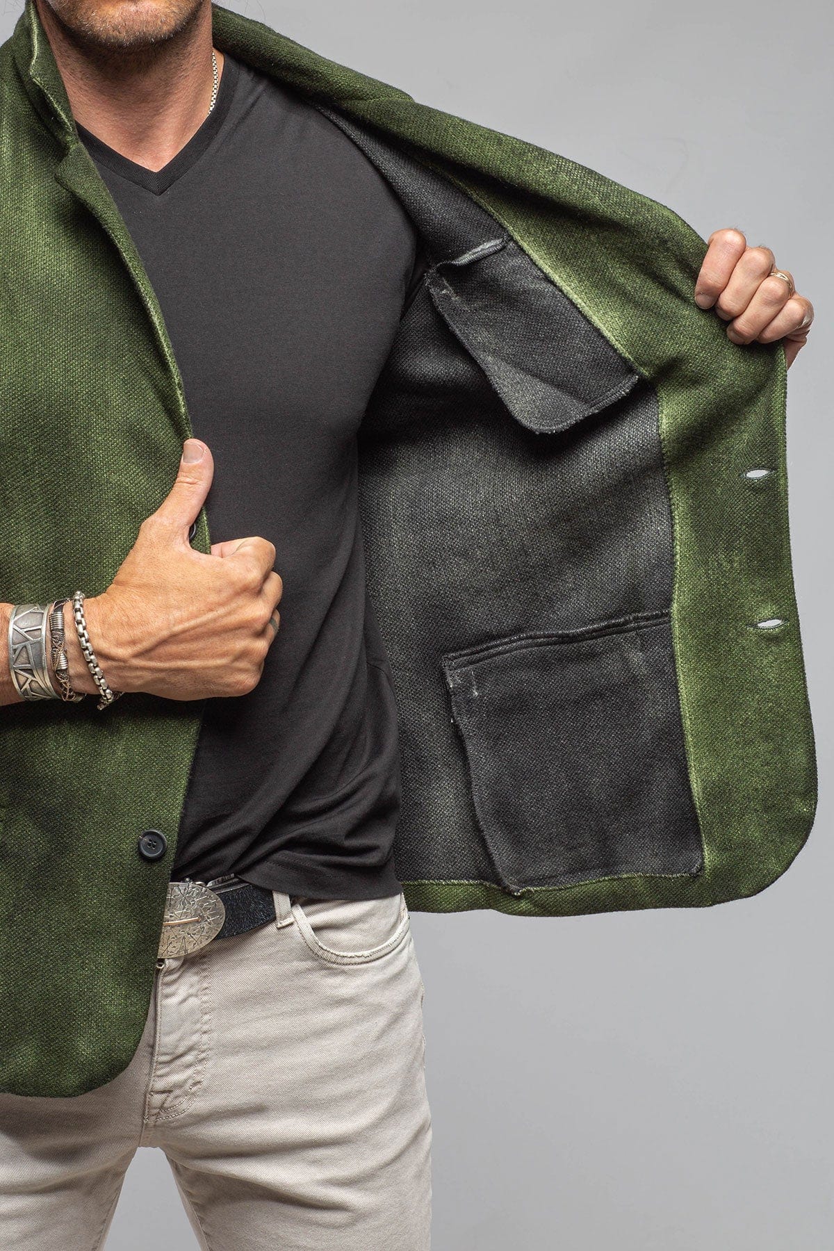 Airbloom Attitude Sport Coat In Forest - Image 7