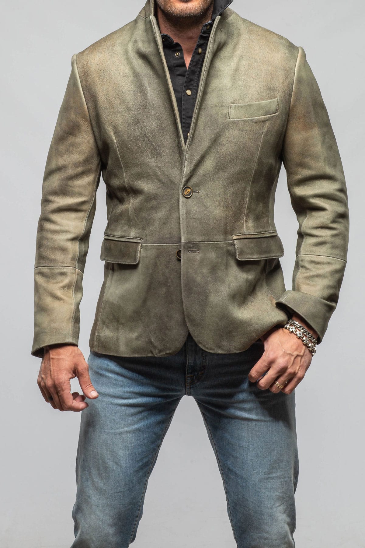 Atwater Break Blazer In Verde