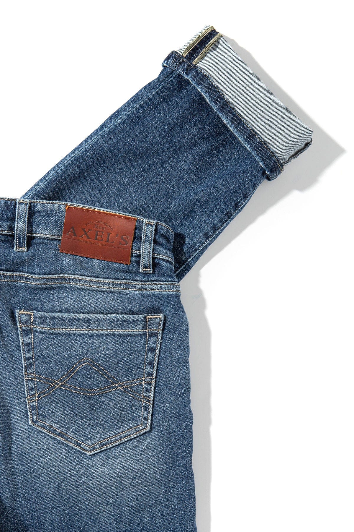 Sedona Denim In Mid Dark Blue - Image 3