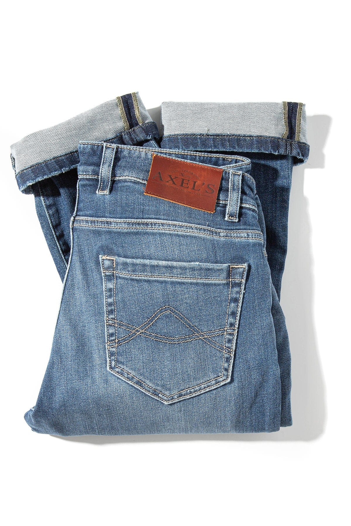 Sedona Denim In Mid Dark Blue - Image 6