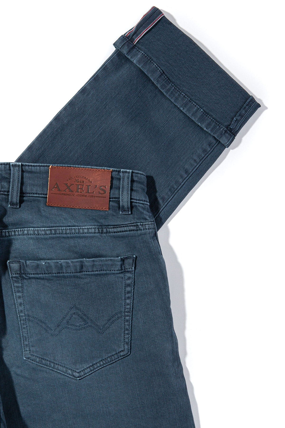 Tucson Selvedge Denim In Blu Oxford - Image 4