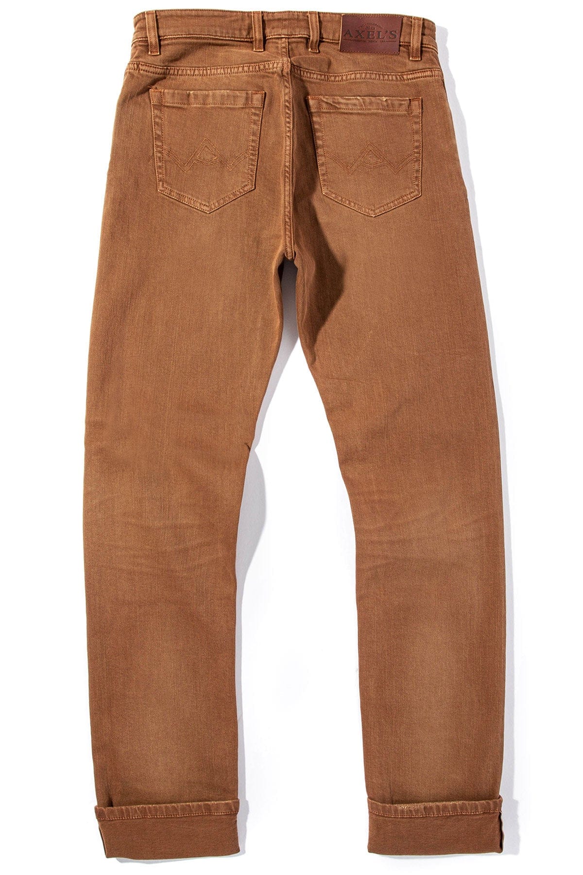 Tucson Selvedge Denim In Cognac - Image 5