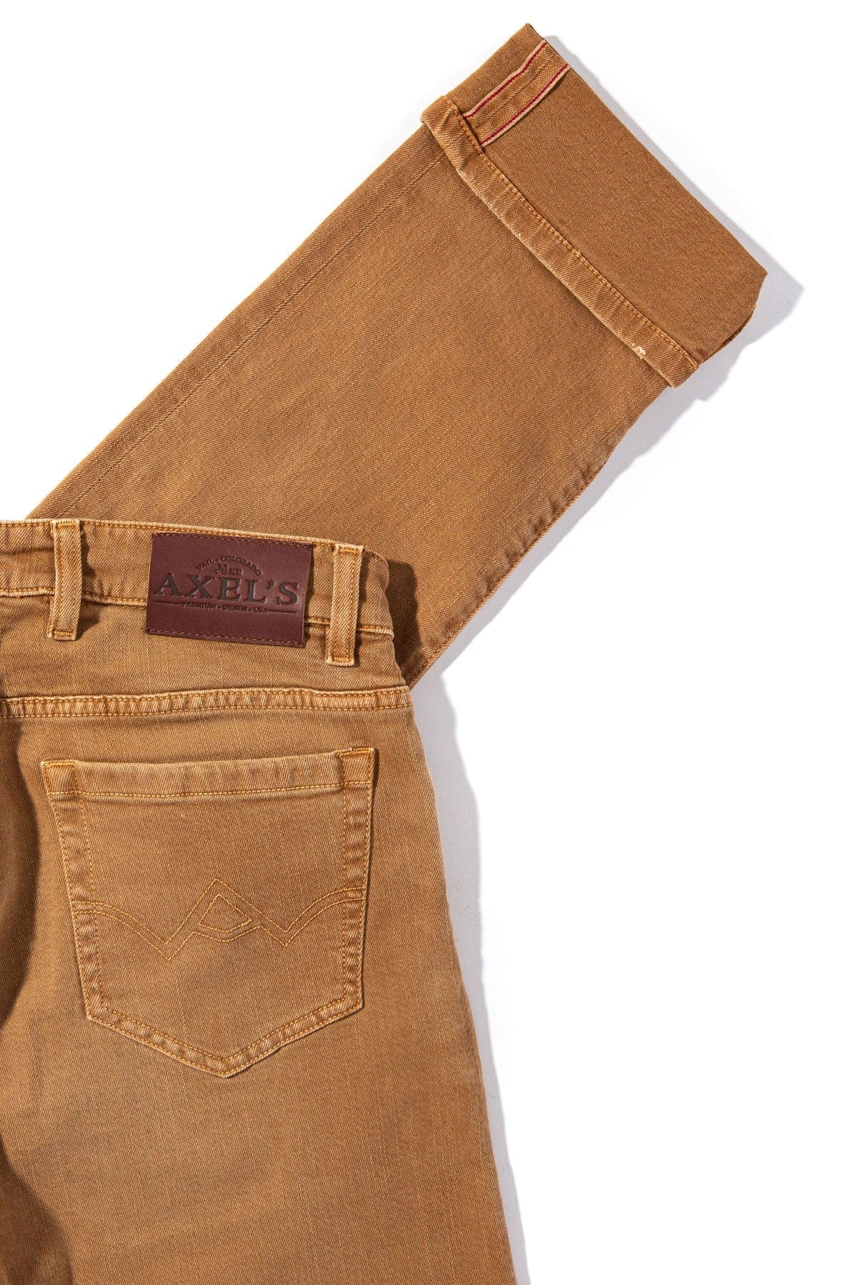 Tucson Selvedge Denim In Gold - Image 4