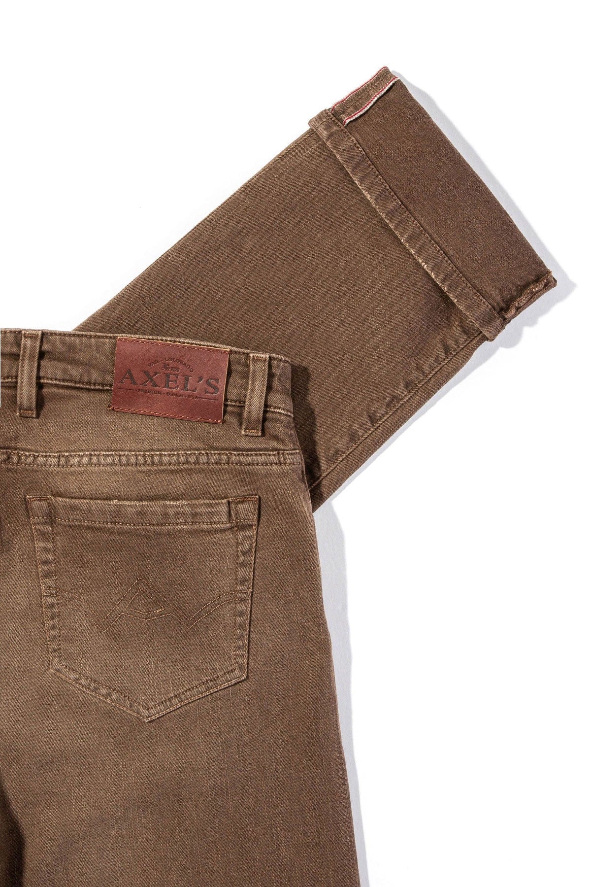 Tucson Selvedge Denim In Liquirizia - Image 4