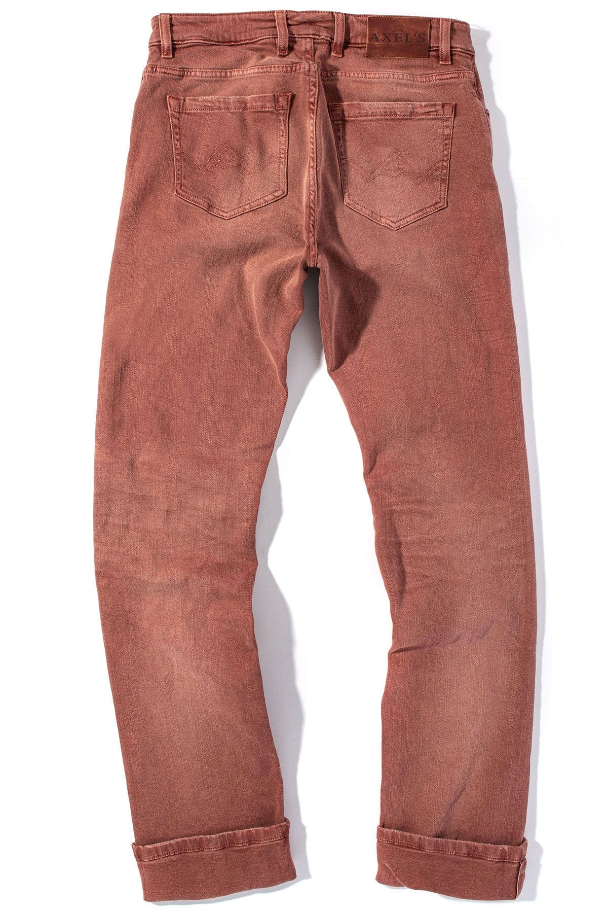 Tucson Selvedge Denim In Terracotta - Image 5