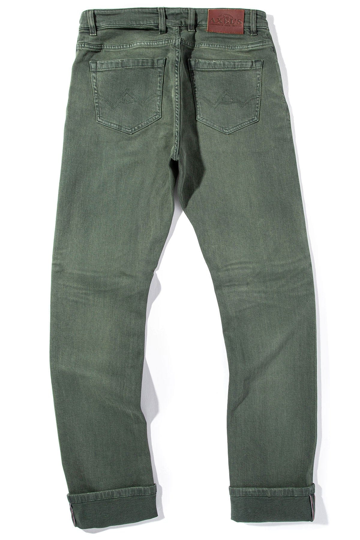 Tucson Selvedge Denim In Verde Loden - Image 5
