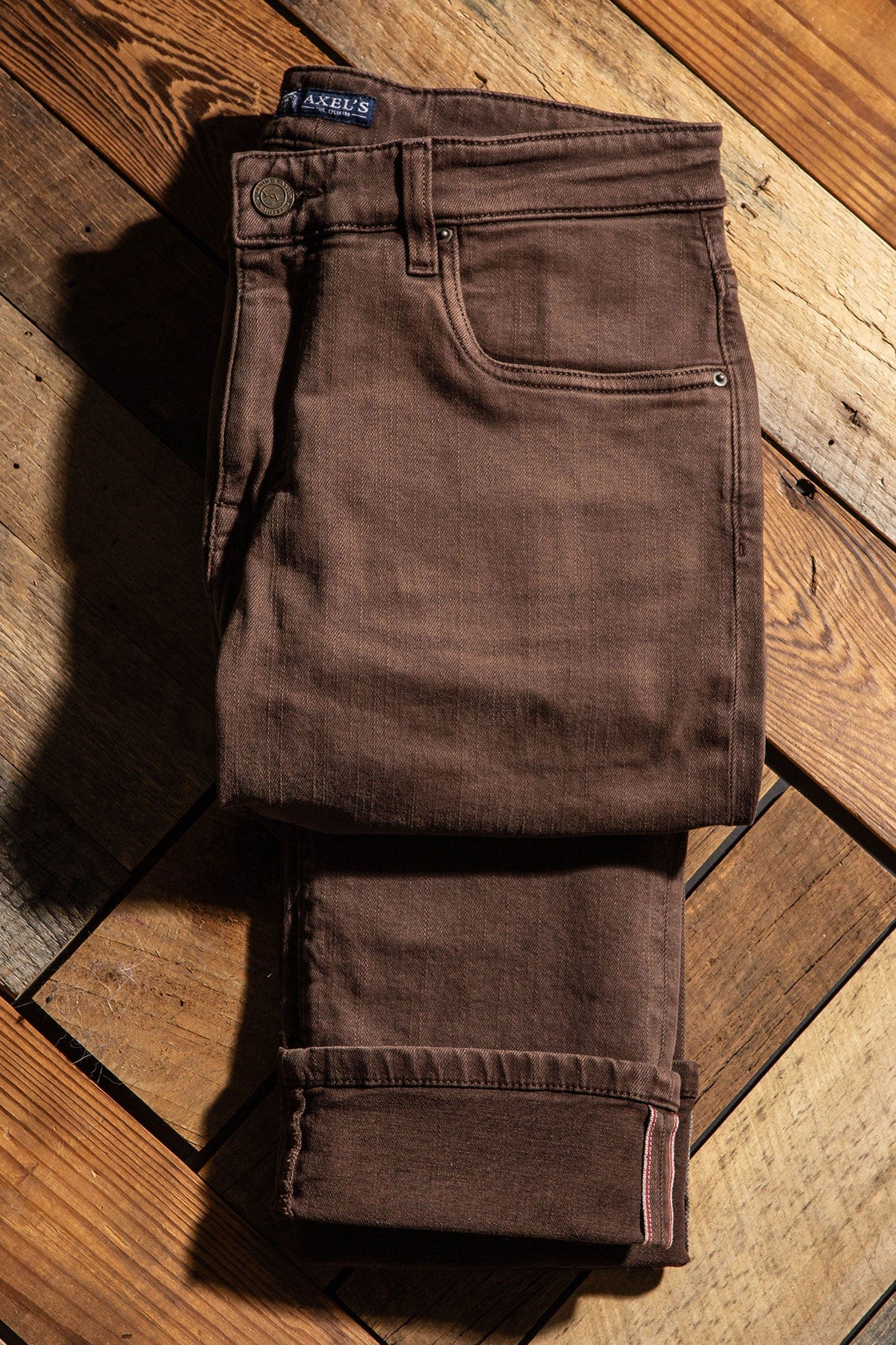 Tucson Selvedge Denim In Wenge - Image 2