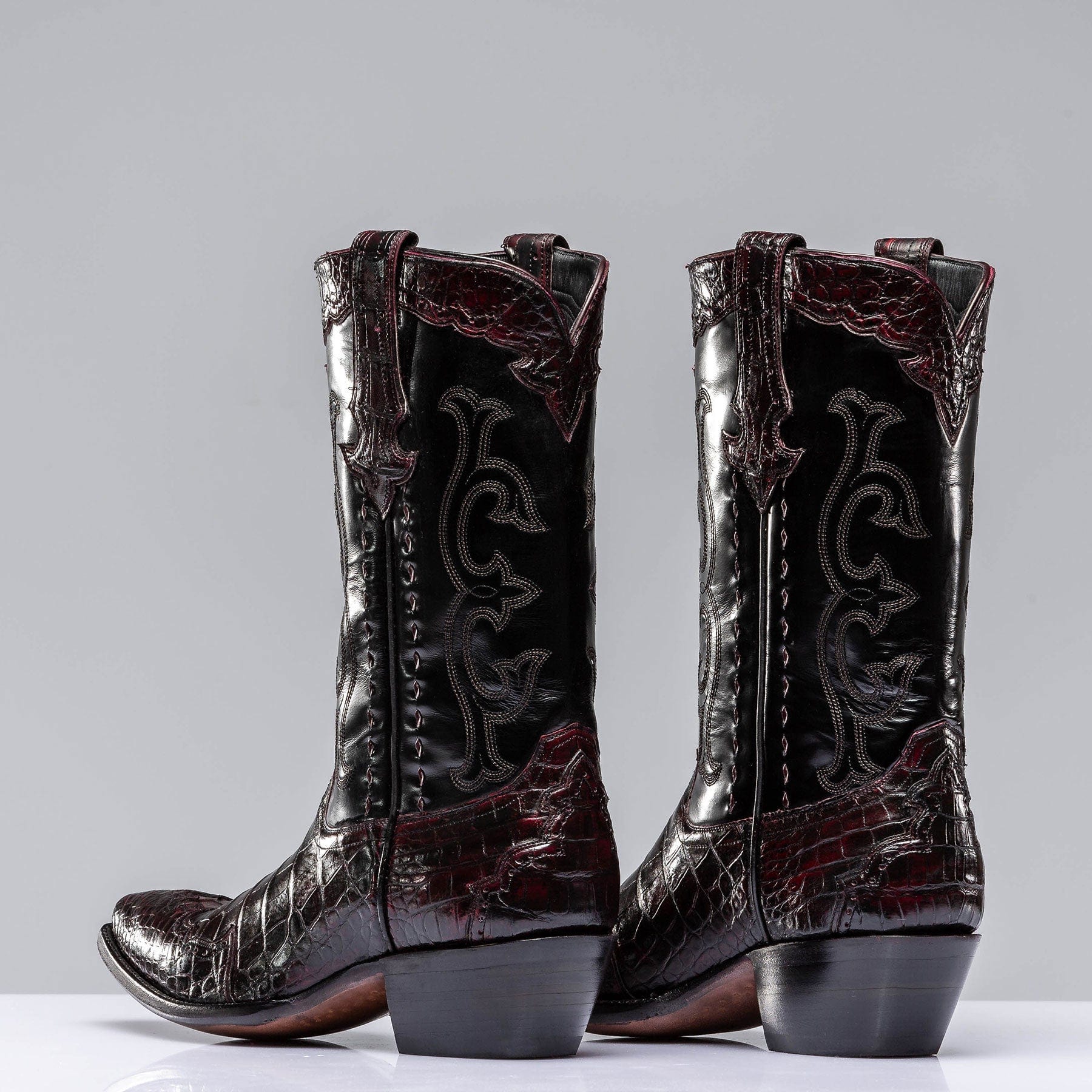 Black Cherry Majestic Boots - Image 6