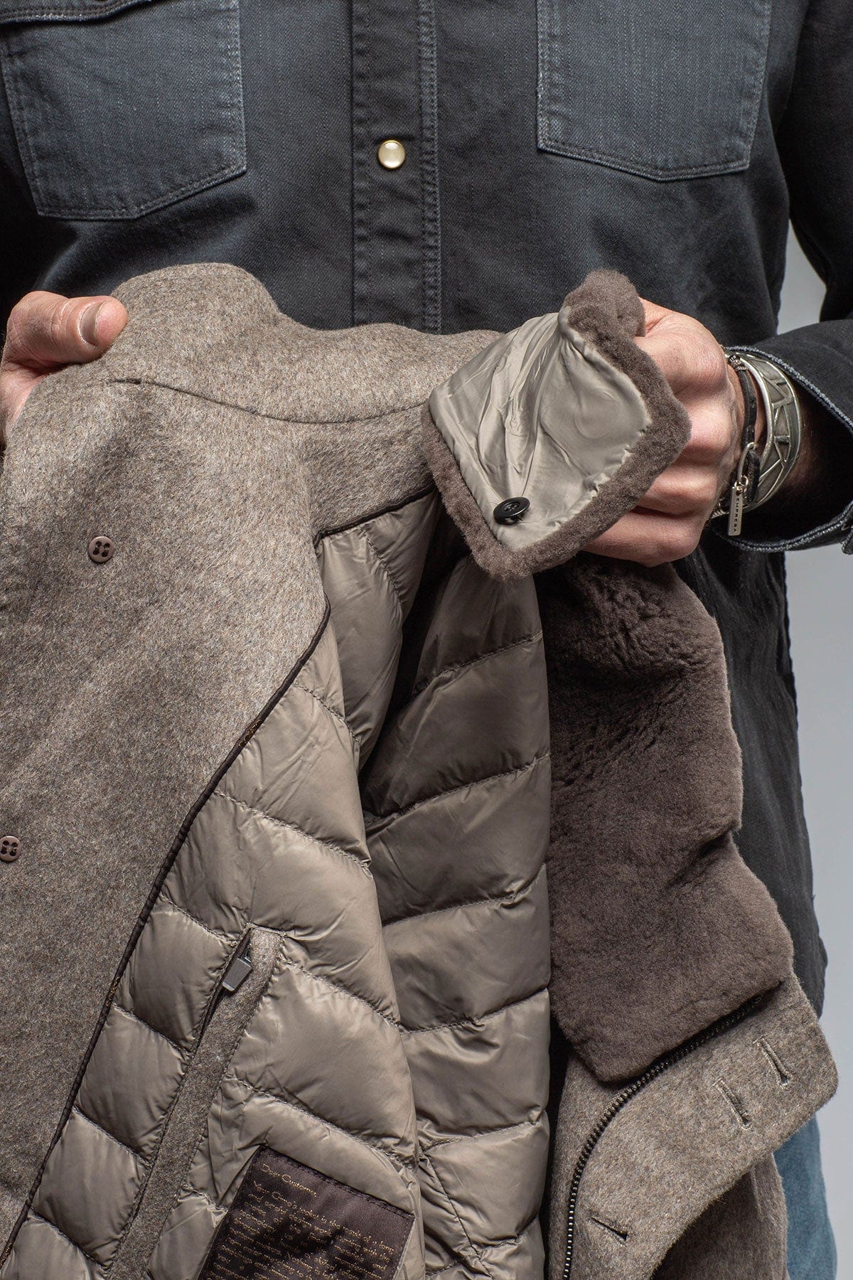 Brunswick Wool Bomber Jacket - Image 3
