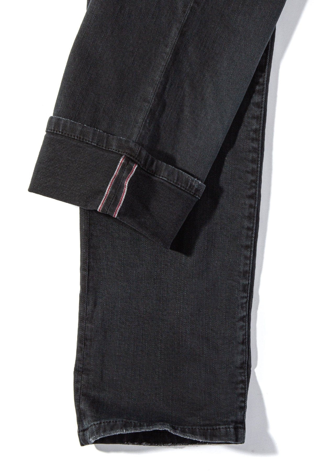 Tucson Selvedge Denim In Nero - Image 3