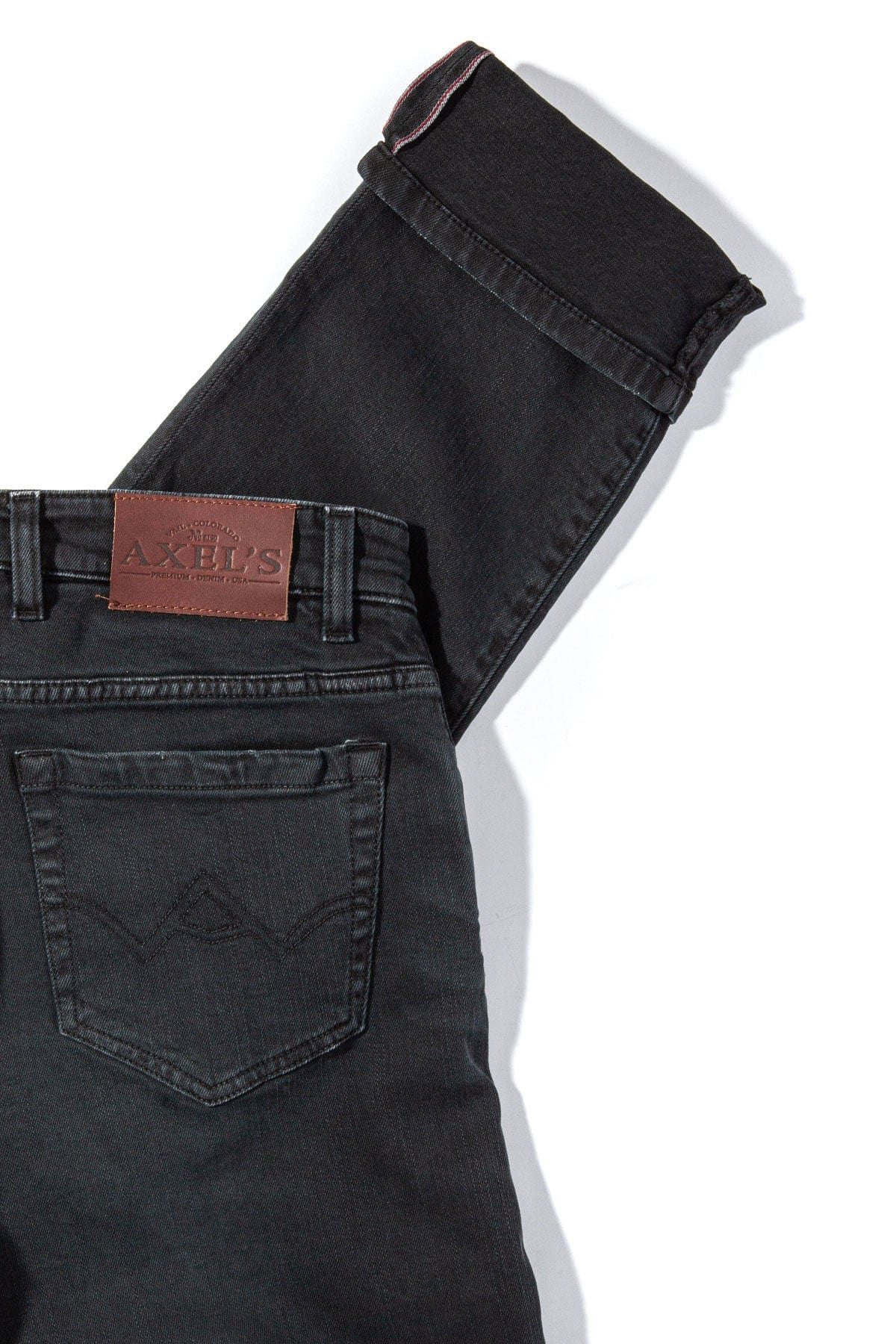 Tucson Selvedge Denim In Nero - Image 4