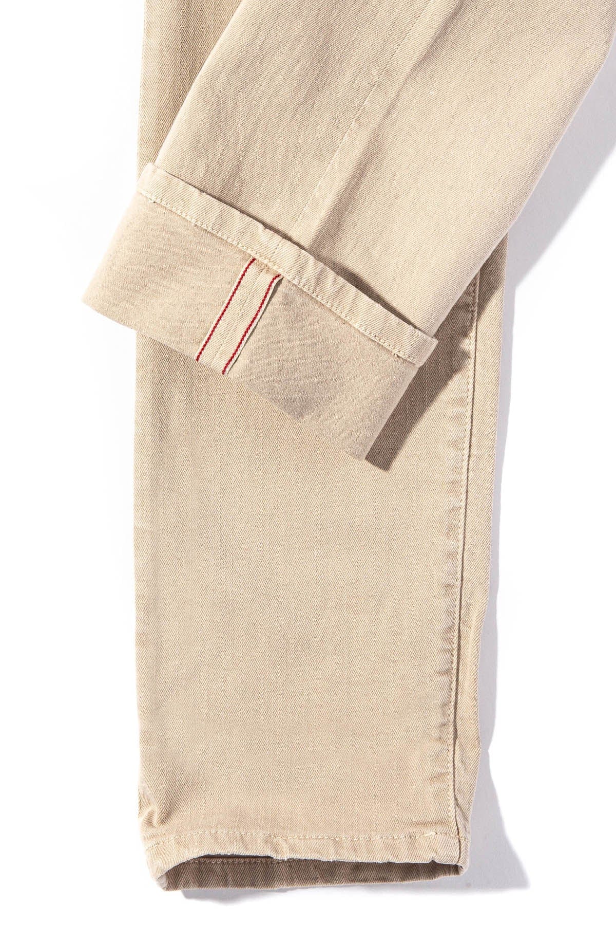 Tucson Selvedge Denim In Ecru - Image 3
