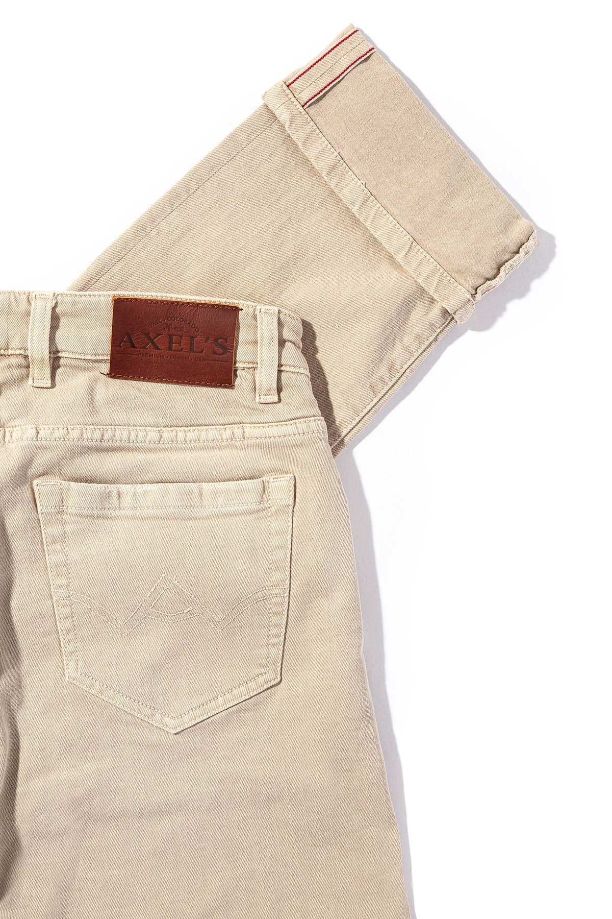 Tucson Selvedge Denim In Ecru - Image 4