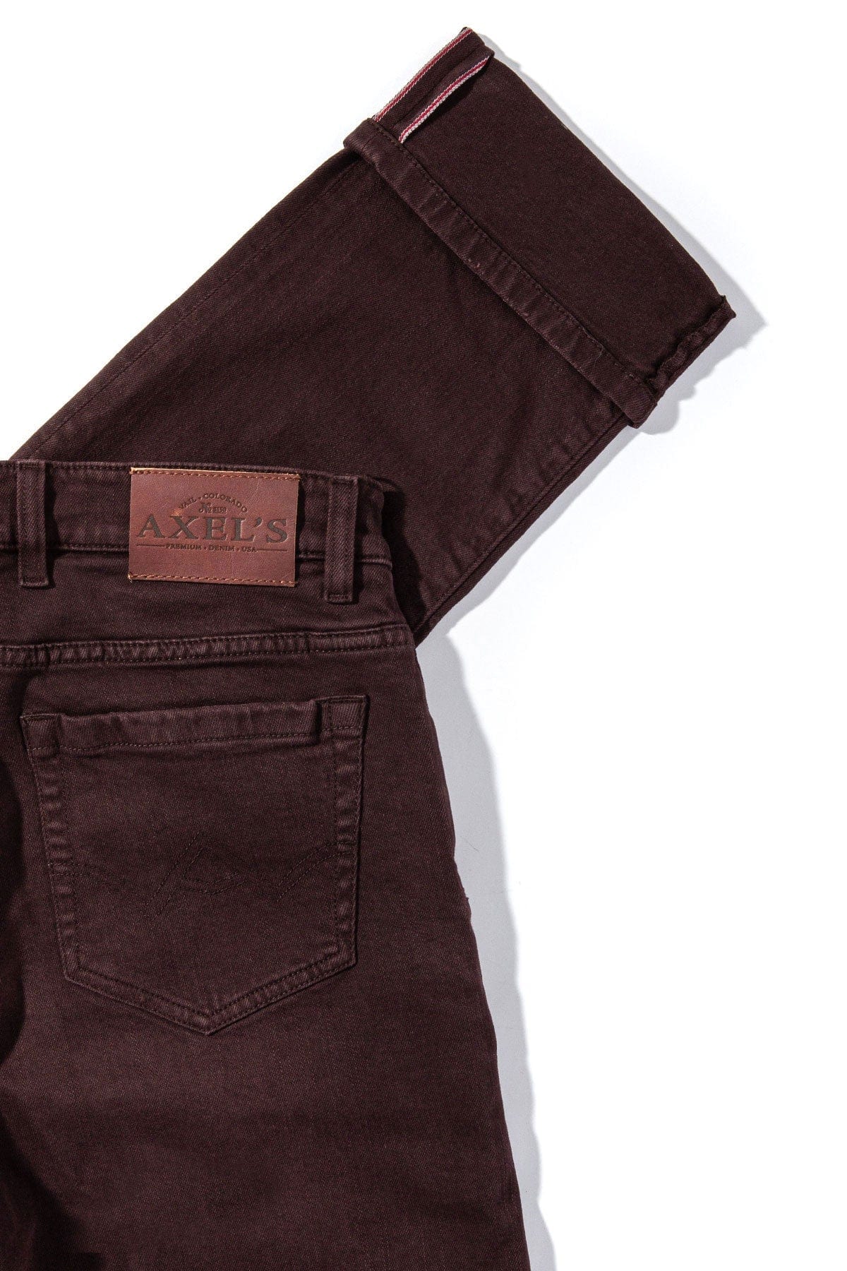 Tucson Selvedge Denim In Mosto - Image 4