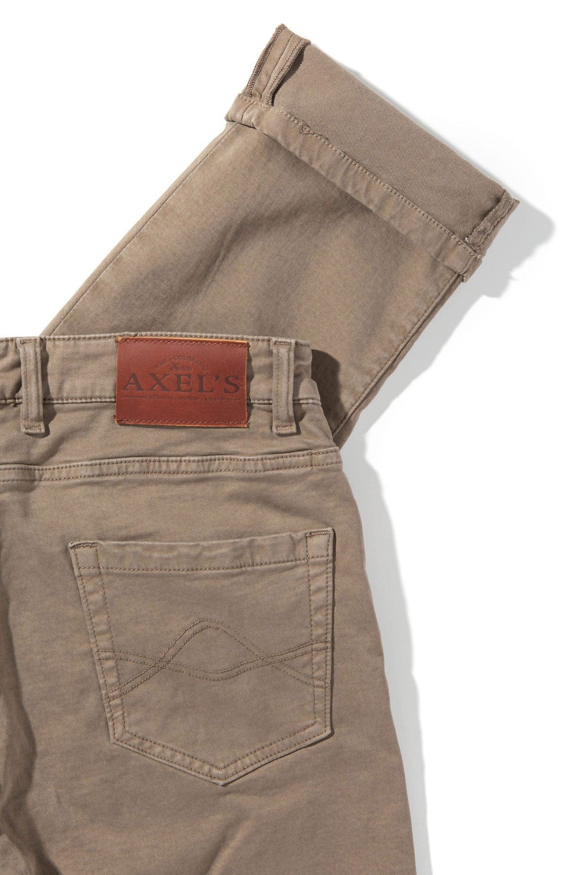 Colorado Soft-Touch Slim Jeans In Tortora - Image 3