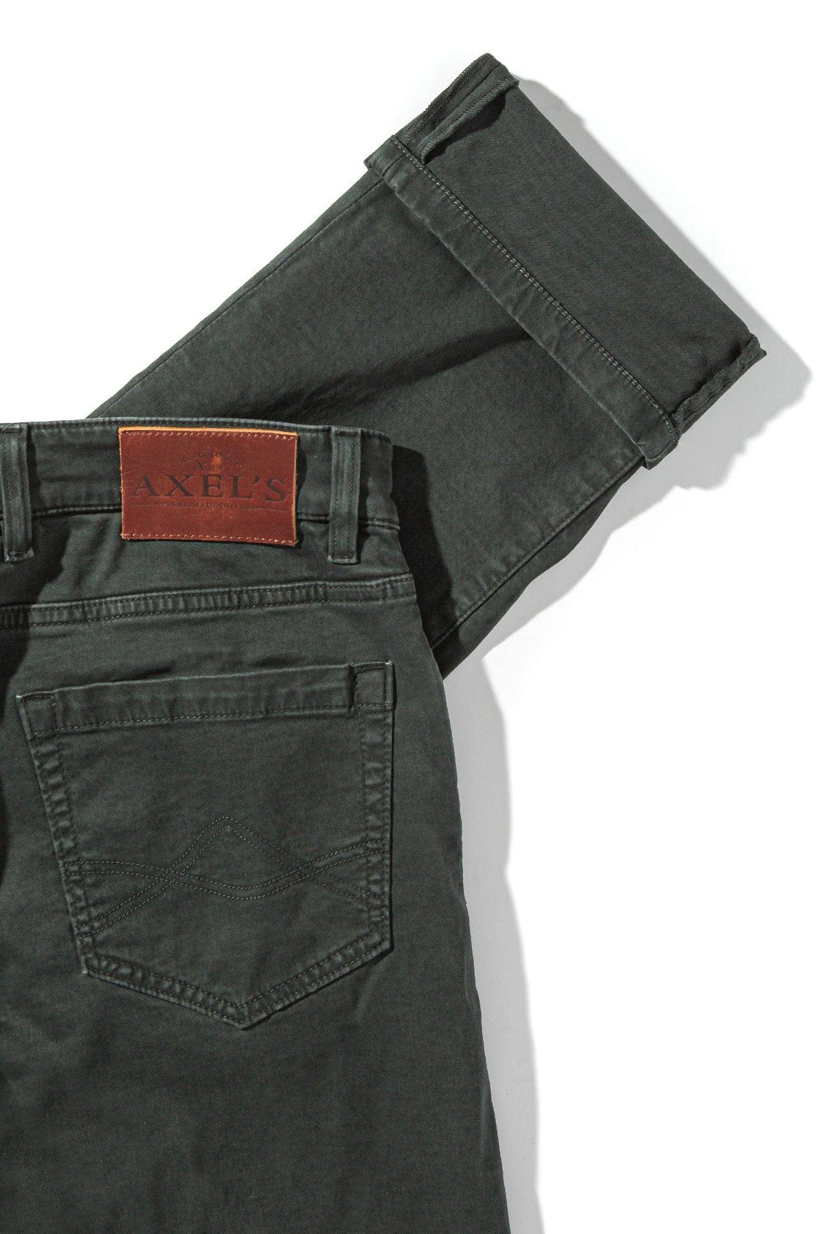 Colorado Soft-Touch Slim Jeans In Verde Loden - Image 3