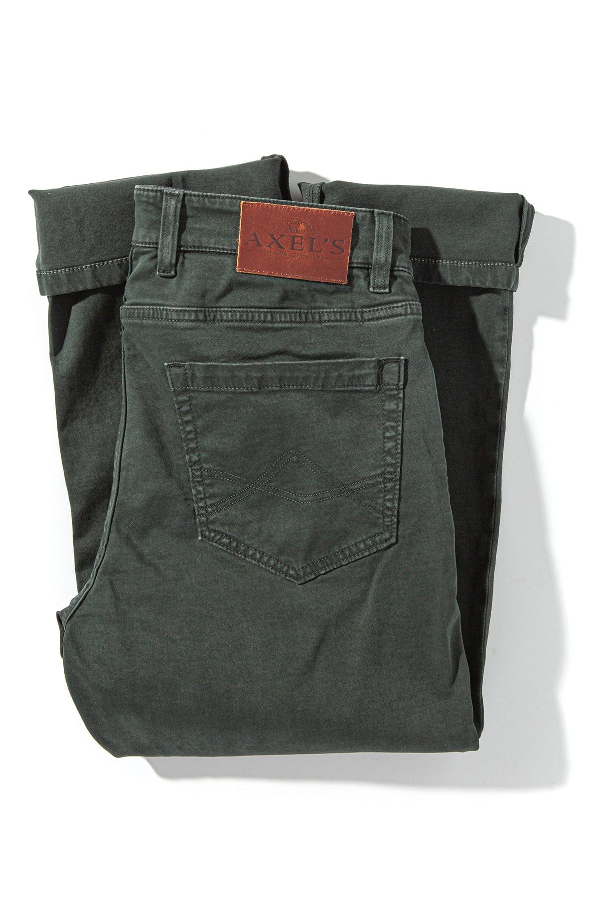 Colorado Soft-Touch Slim Jeans In Verde Loden - Image 5