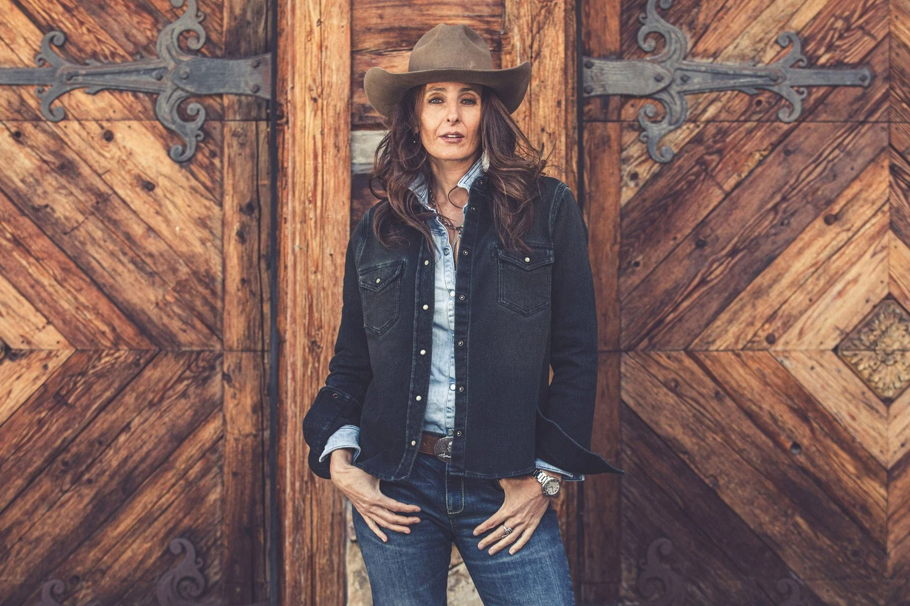 Dakota Western Knit Shirt In Iguana Overdye - Image 9