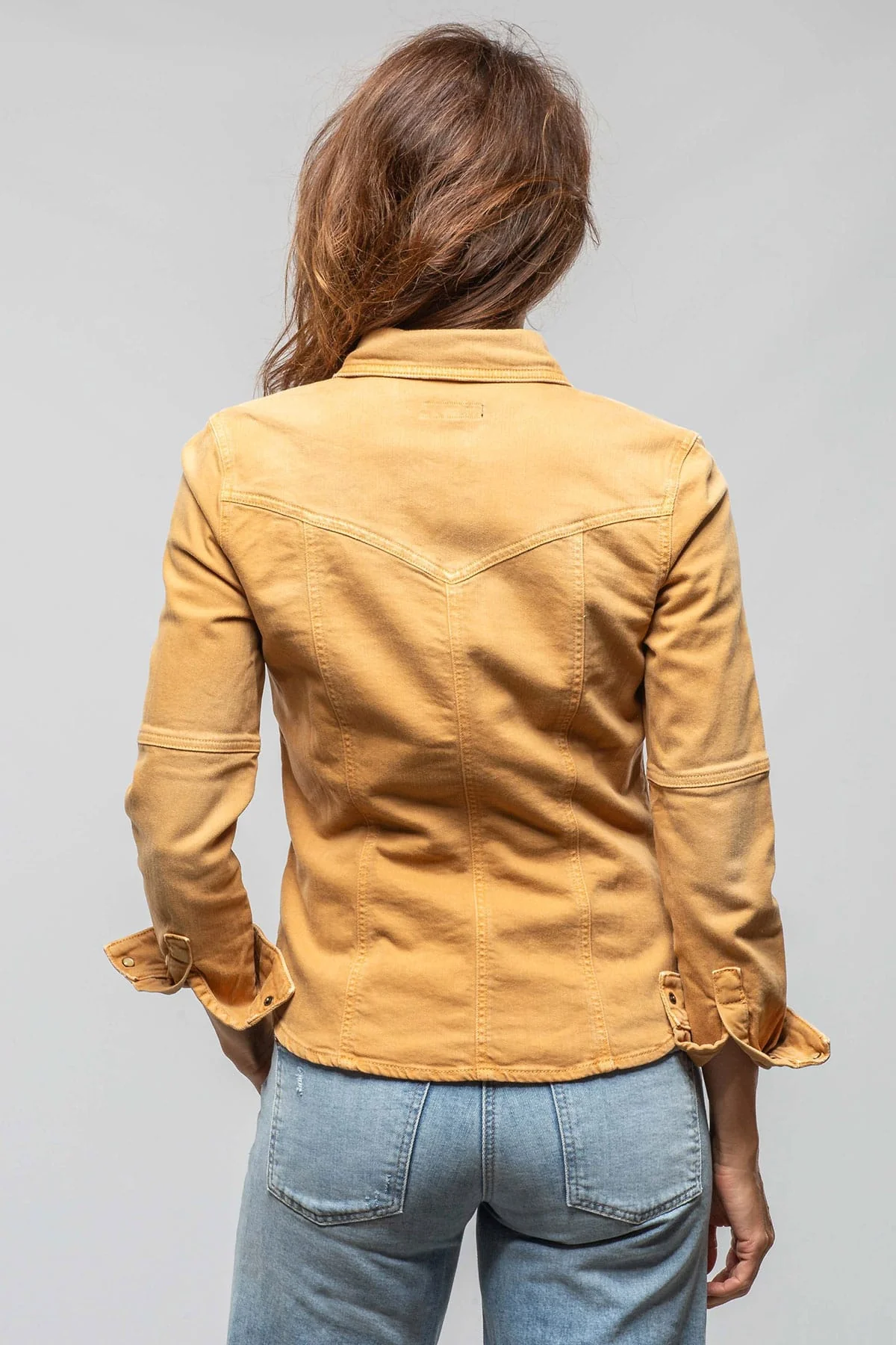 Sweetwater Denim Shirt in Melone - Image 6