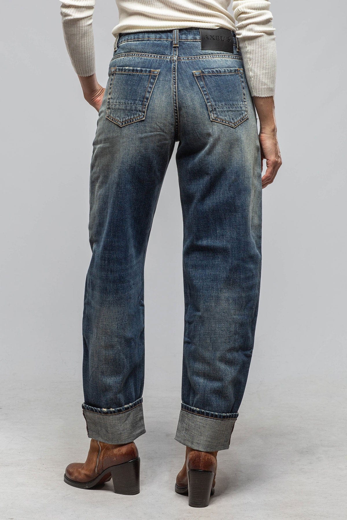 Gaucho Barrel Jean In Navajo Wash - Image 4