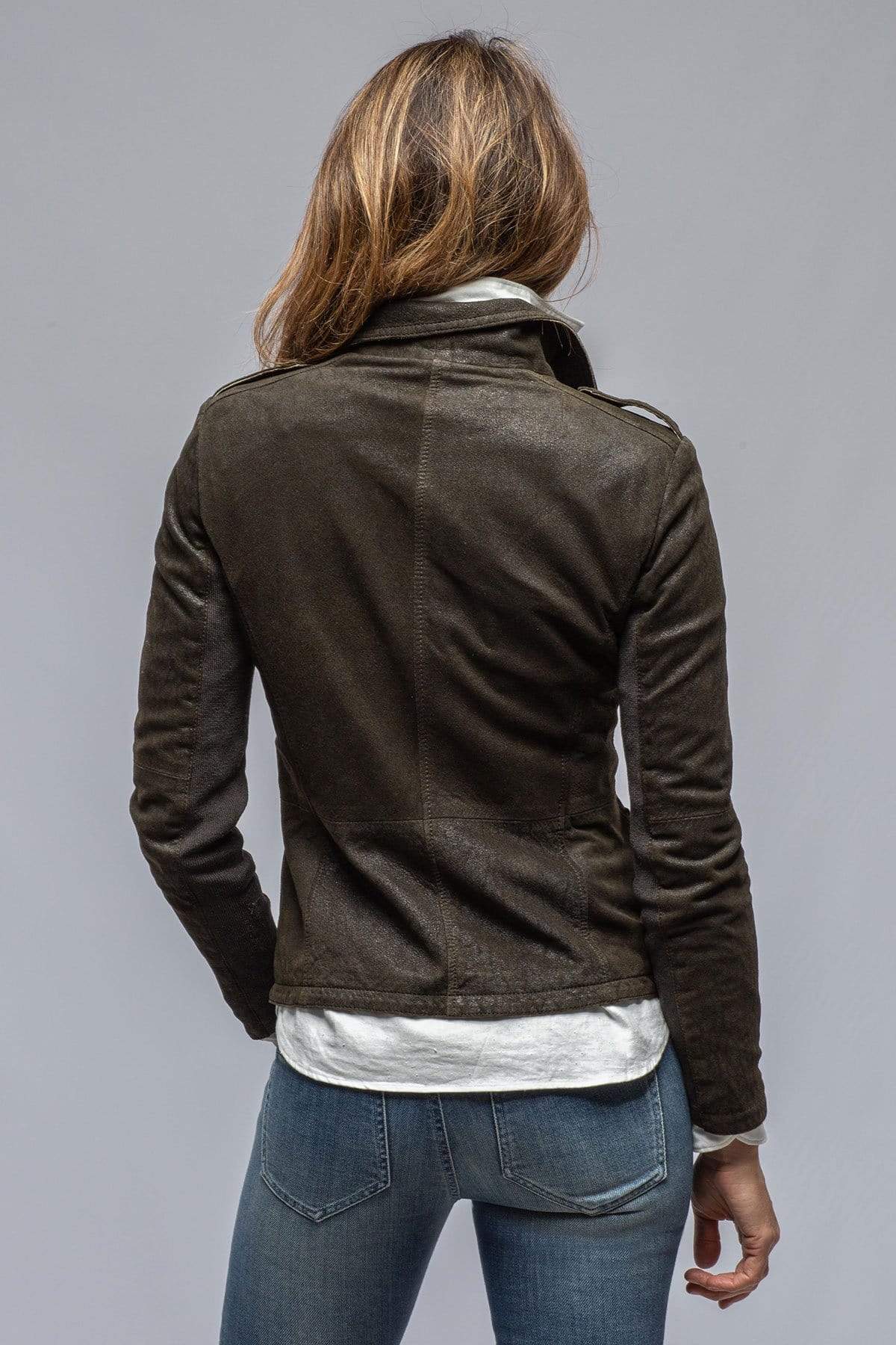 Guns & Roses Jacket in Vintage Olive - Image 4
