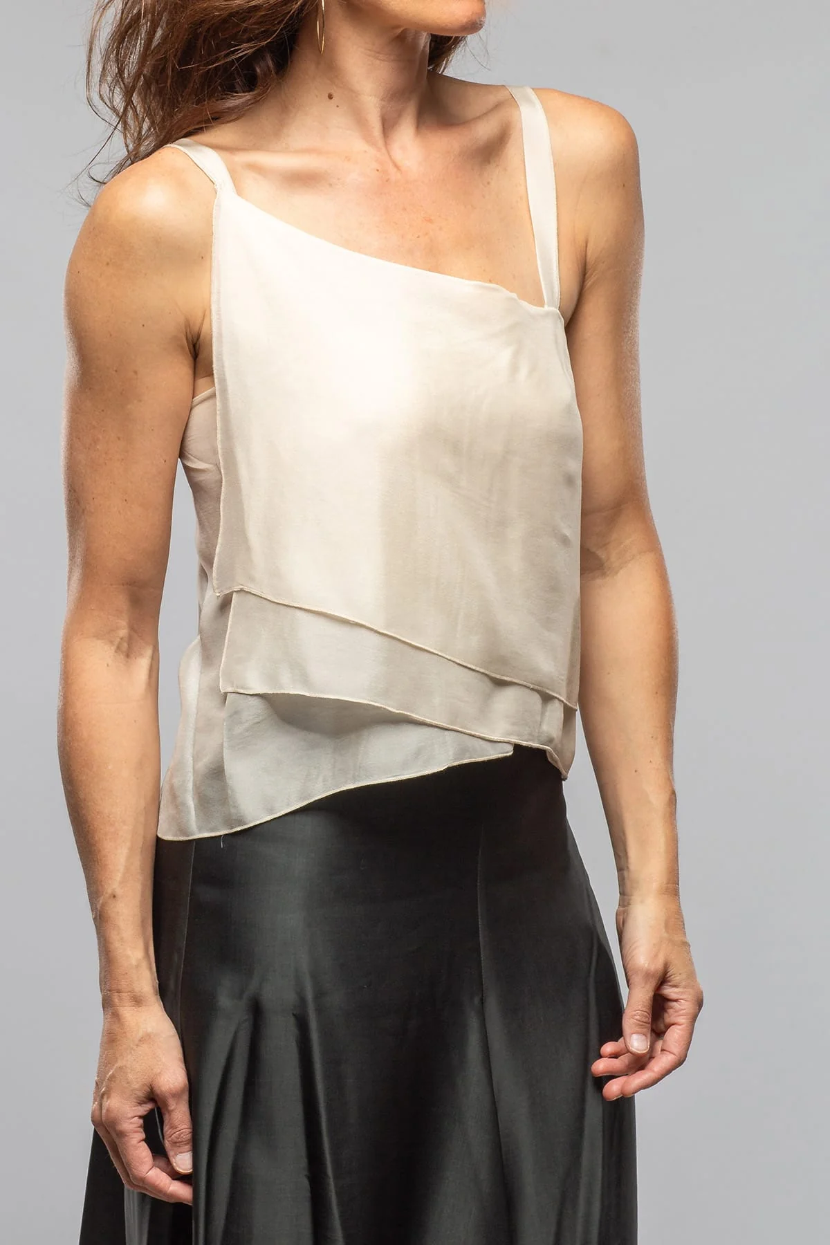 Lorenza Crepe Top In Natural - Image 4