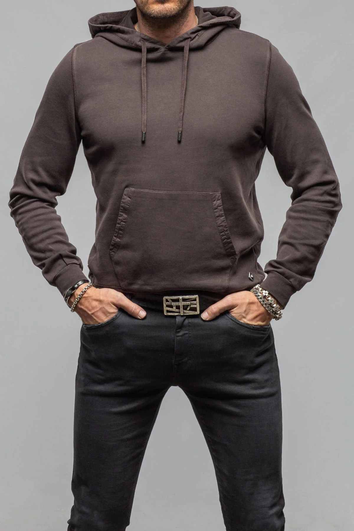 Luba Hoodie In Black Bean