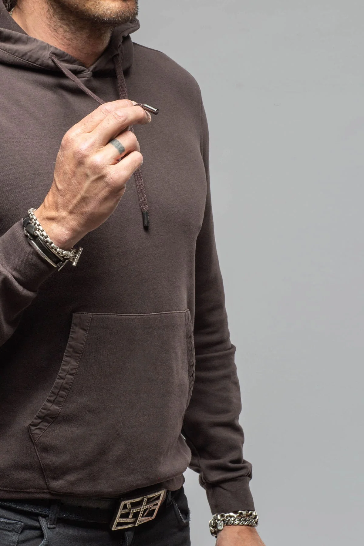 Luba Hoodie In Black Bean - Image 3