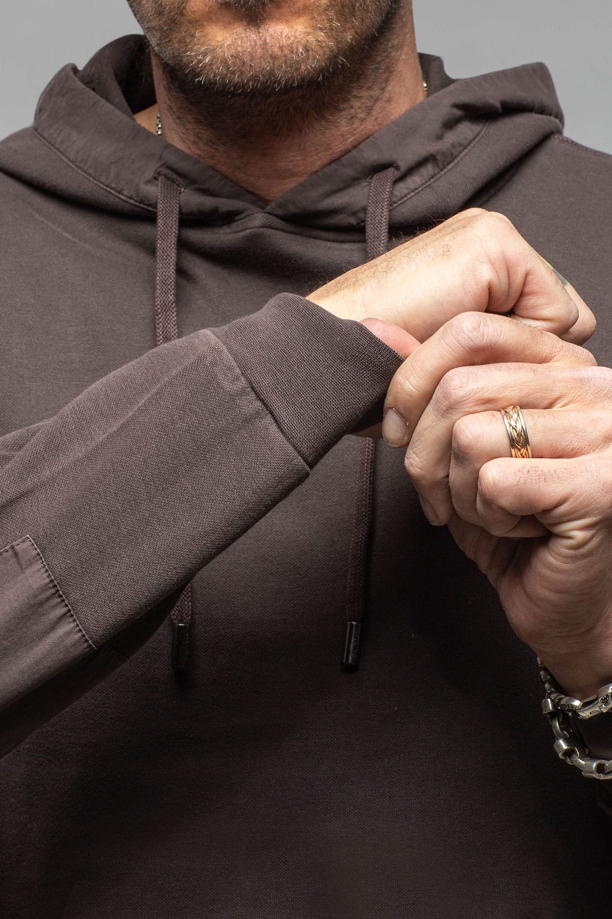 Luba Hoodie In Black Bean - Image 5