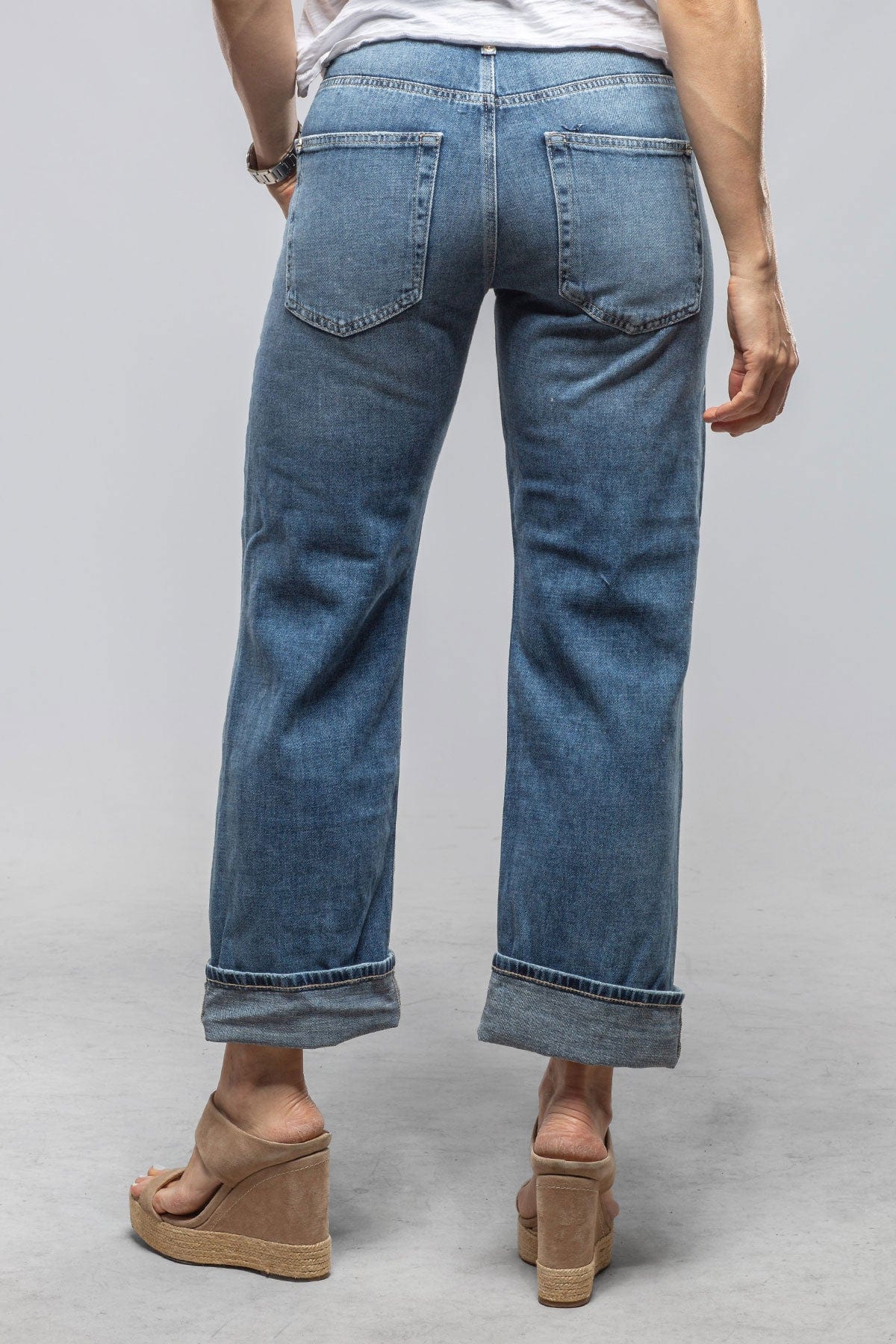 MAC Dream Baggy Straight In Patch Destroy Mid Blue - Image 4