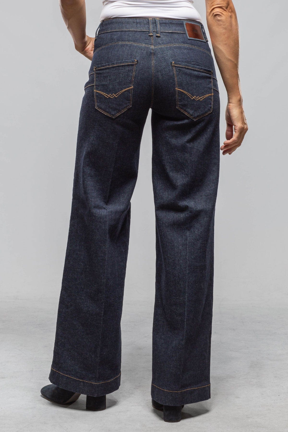 MAC Palazzo Authentic Comfort Denim In Fashion Rinsed - Image 3