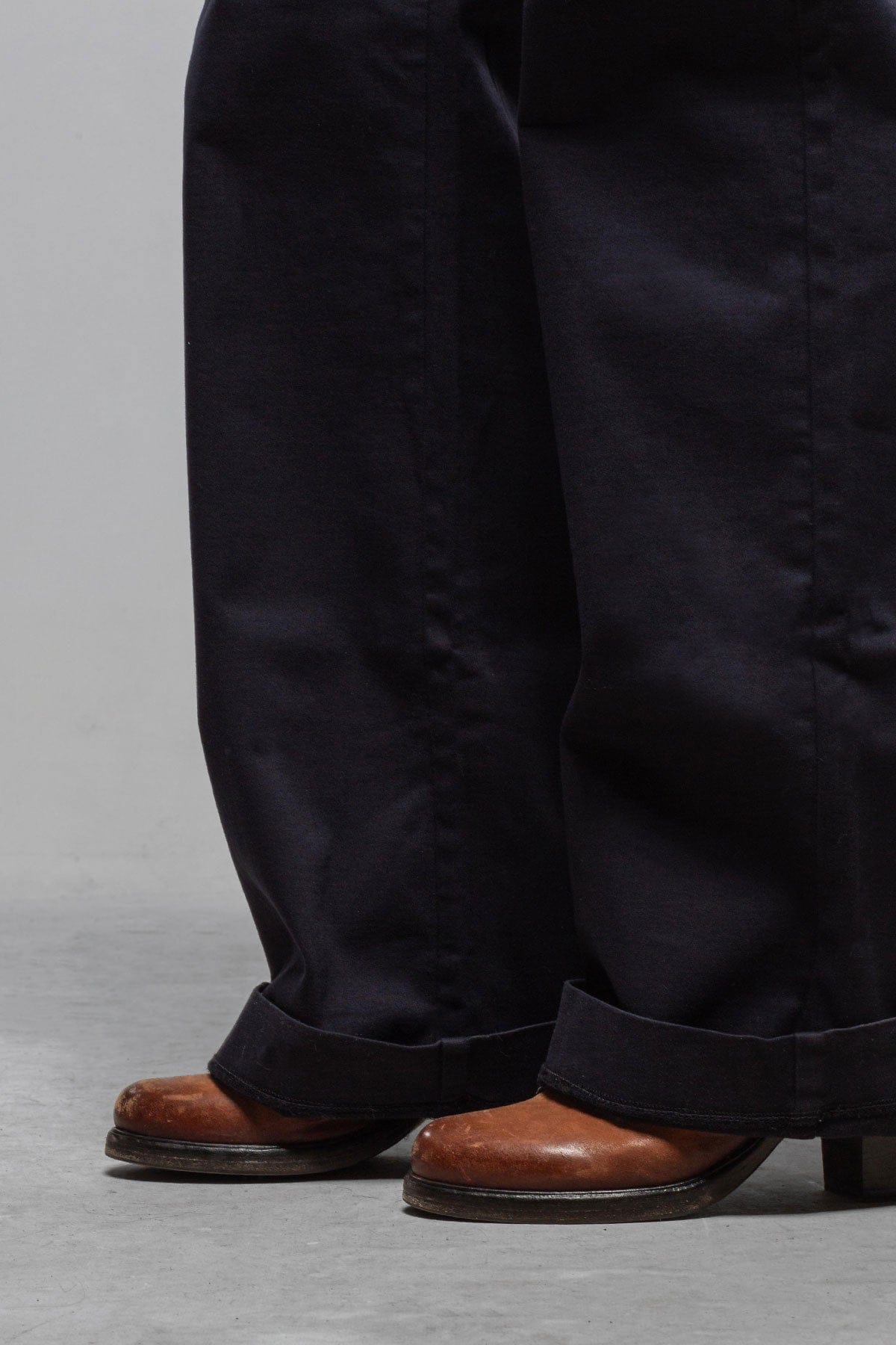 MAC Wide Authentic High Stretch Gabardine In Dark Blue - Image 4