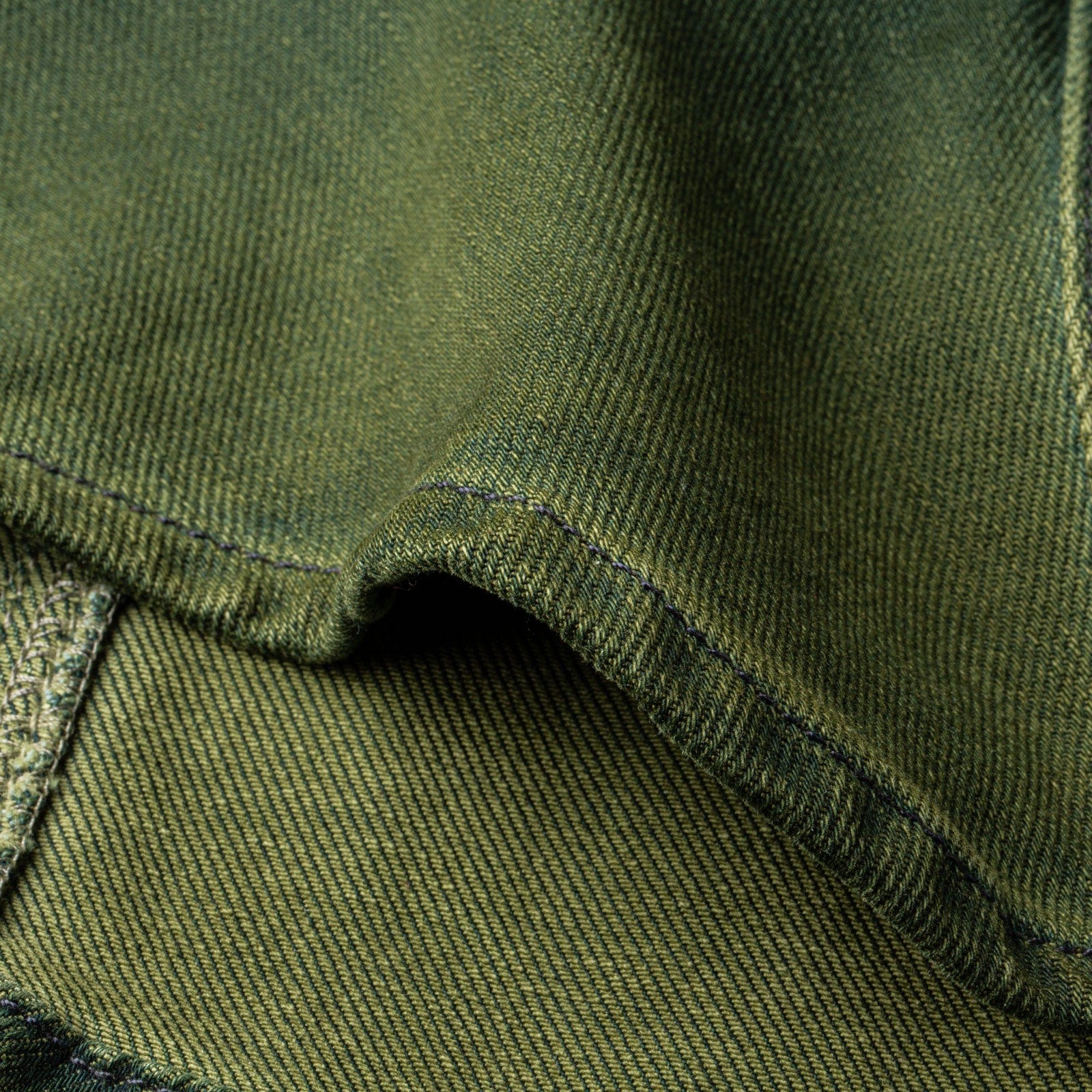 Maddi Fitted Western Snap Shirt In Avocado Over Dye - Image 9