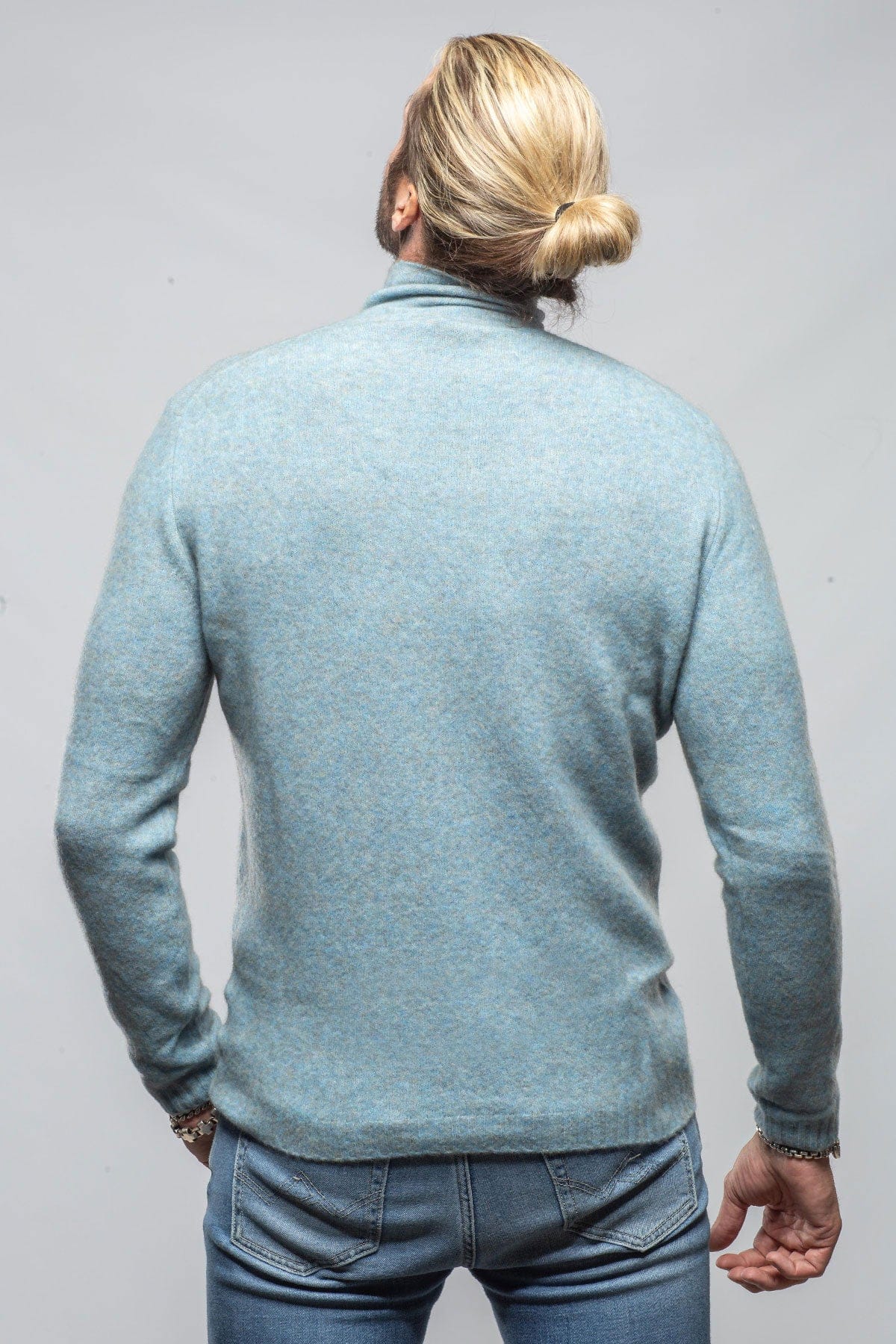 Mandara Sweater In Blue - Image 4