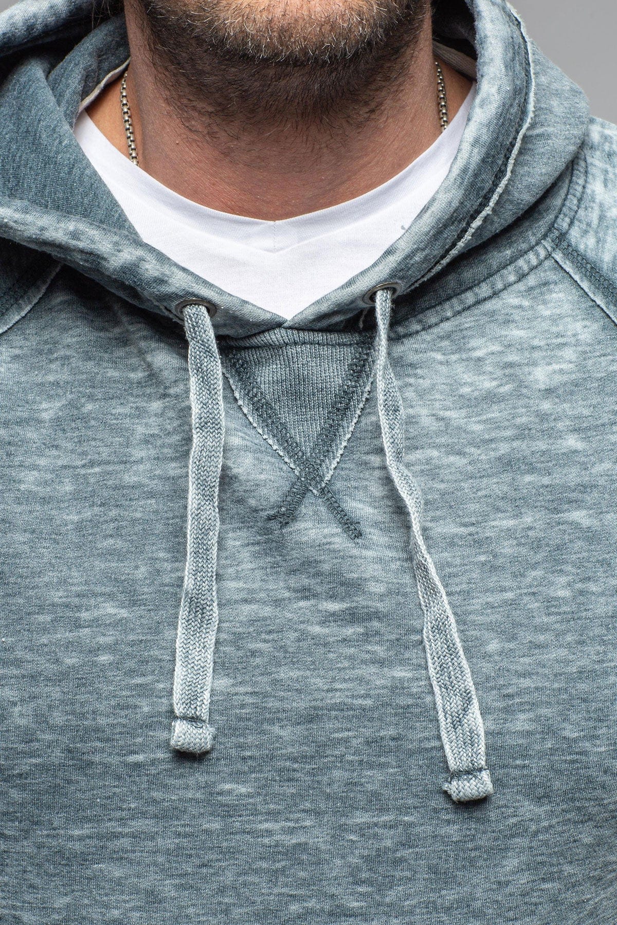 Monterey Fleece Hoodie In Navy - Image 5