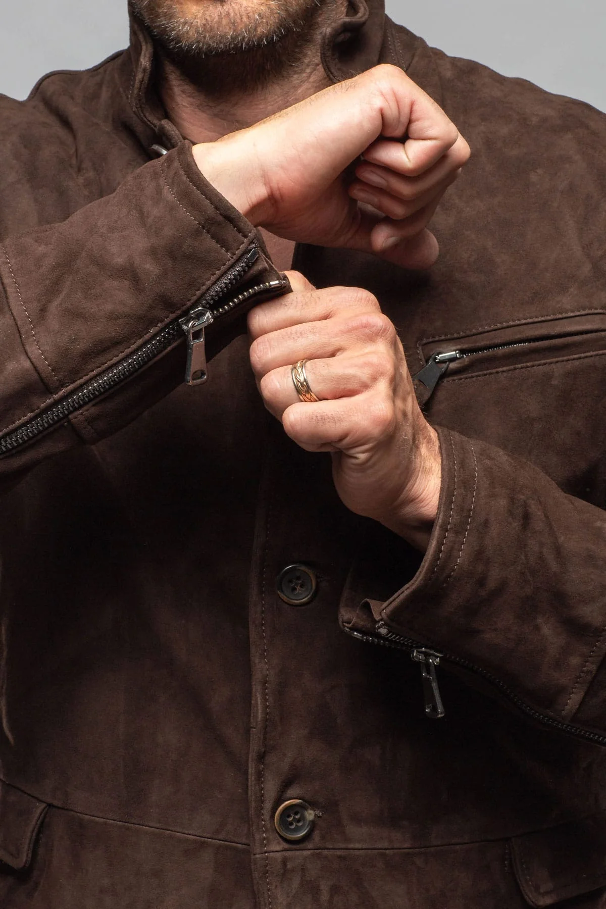 Nadella Lux Blazer In Chocolate Brown - Image 5