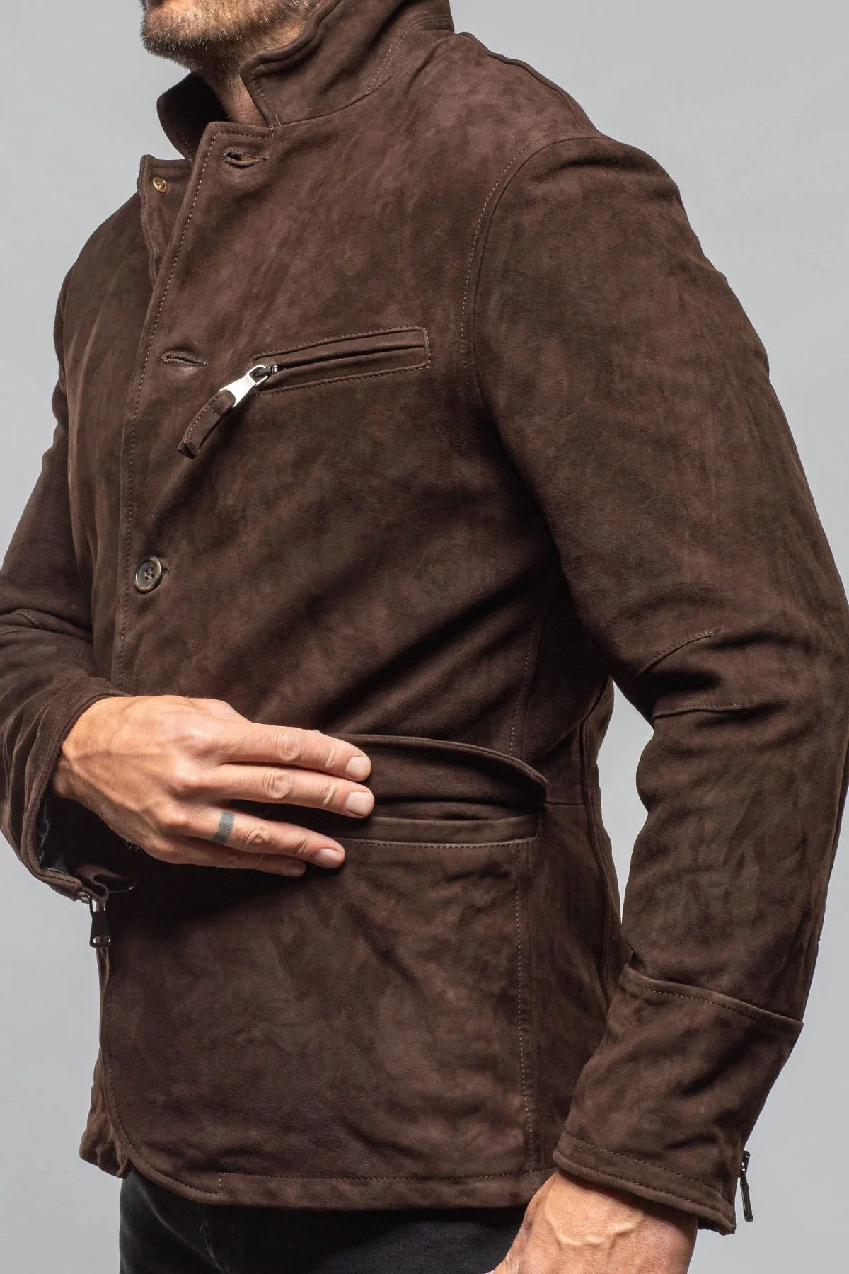Nadella Lux Blazer In Chocolate Brown - Image 7