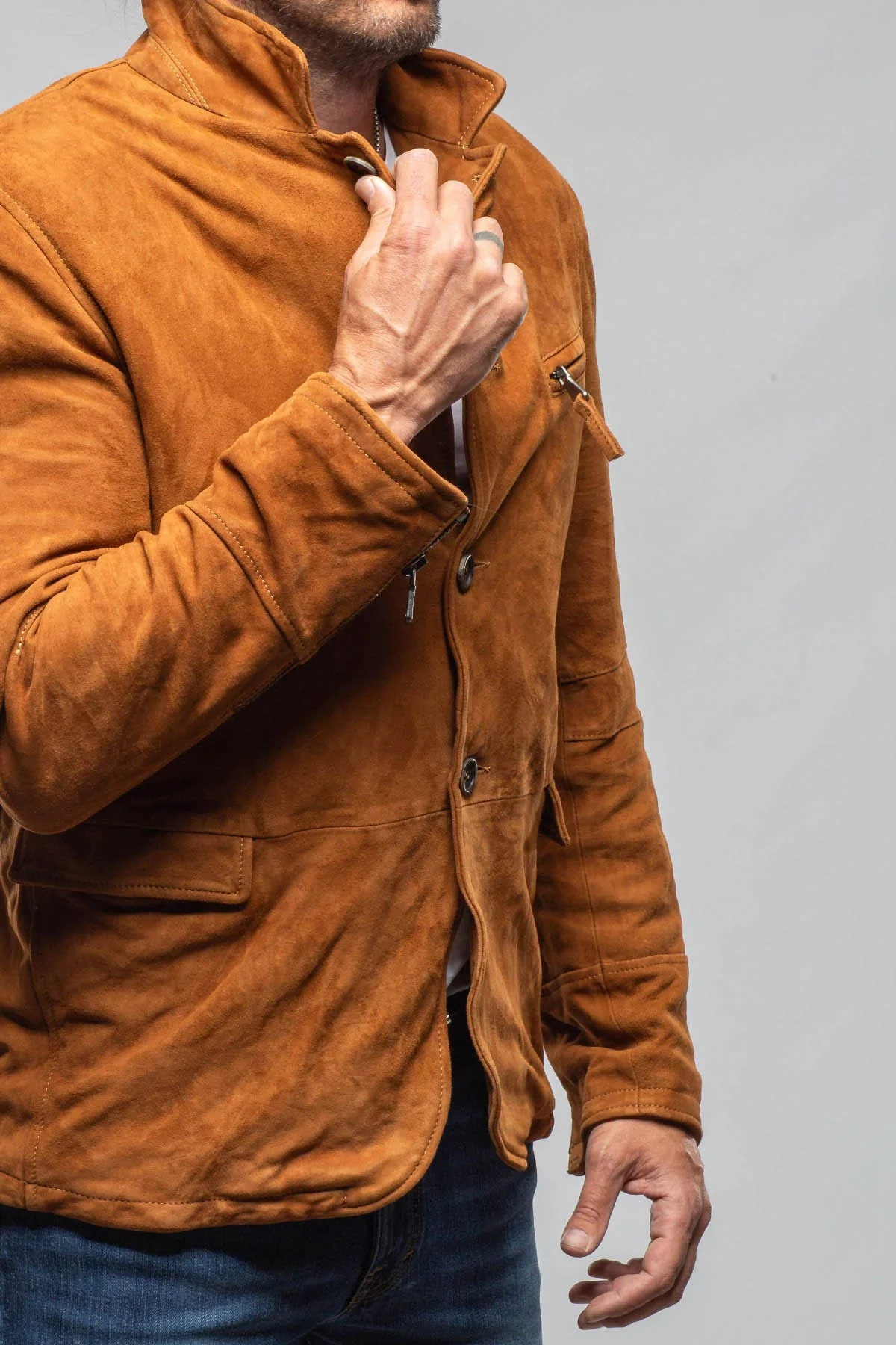 Nadella Lux Blazer In Cuio - Image 2