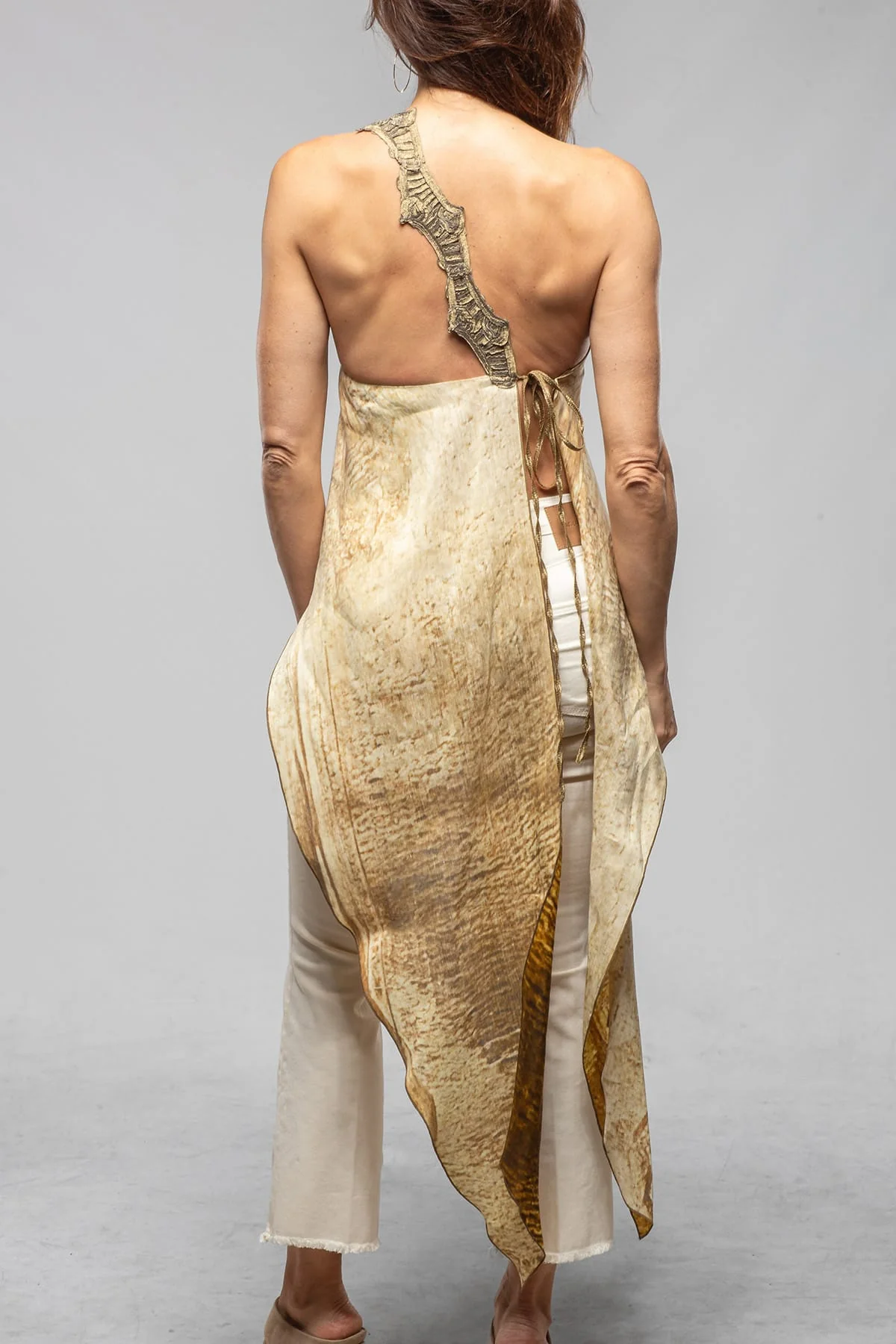 Naomi Asymmetrical Top In Desert - Image 4