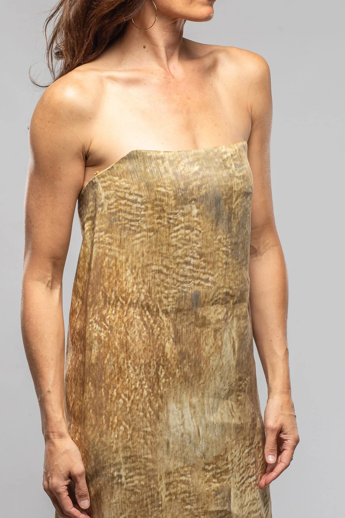 Nori Rustic Silk Skirt/Dress In Desert - Image 4