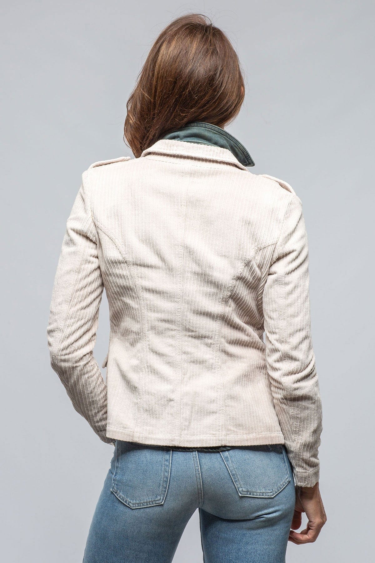 Pagosa Corduroy Jacket In Stone - Image 3