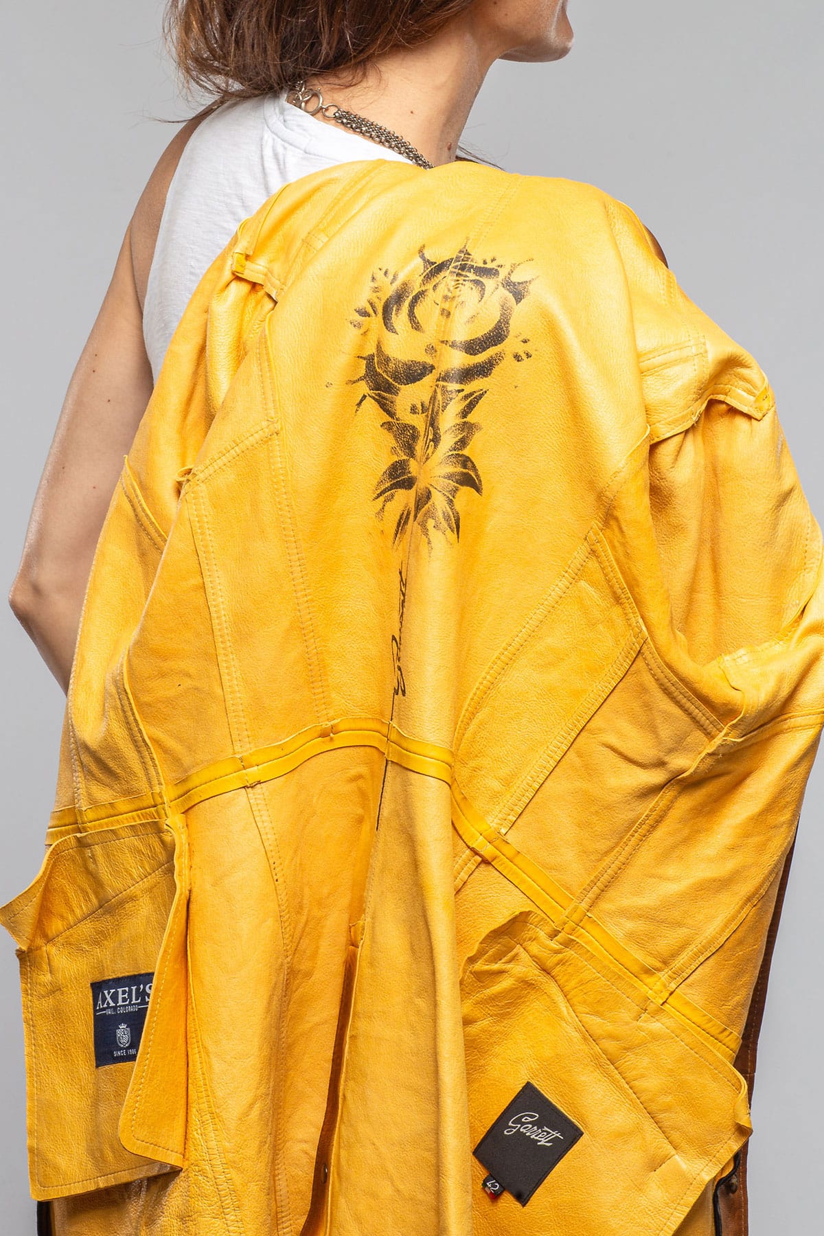 Priscilla Long Jacket In Charred Cognac - Image 8
