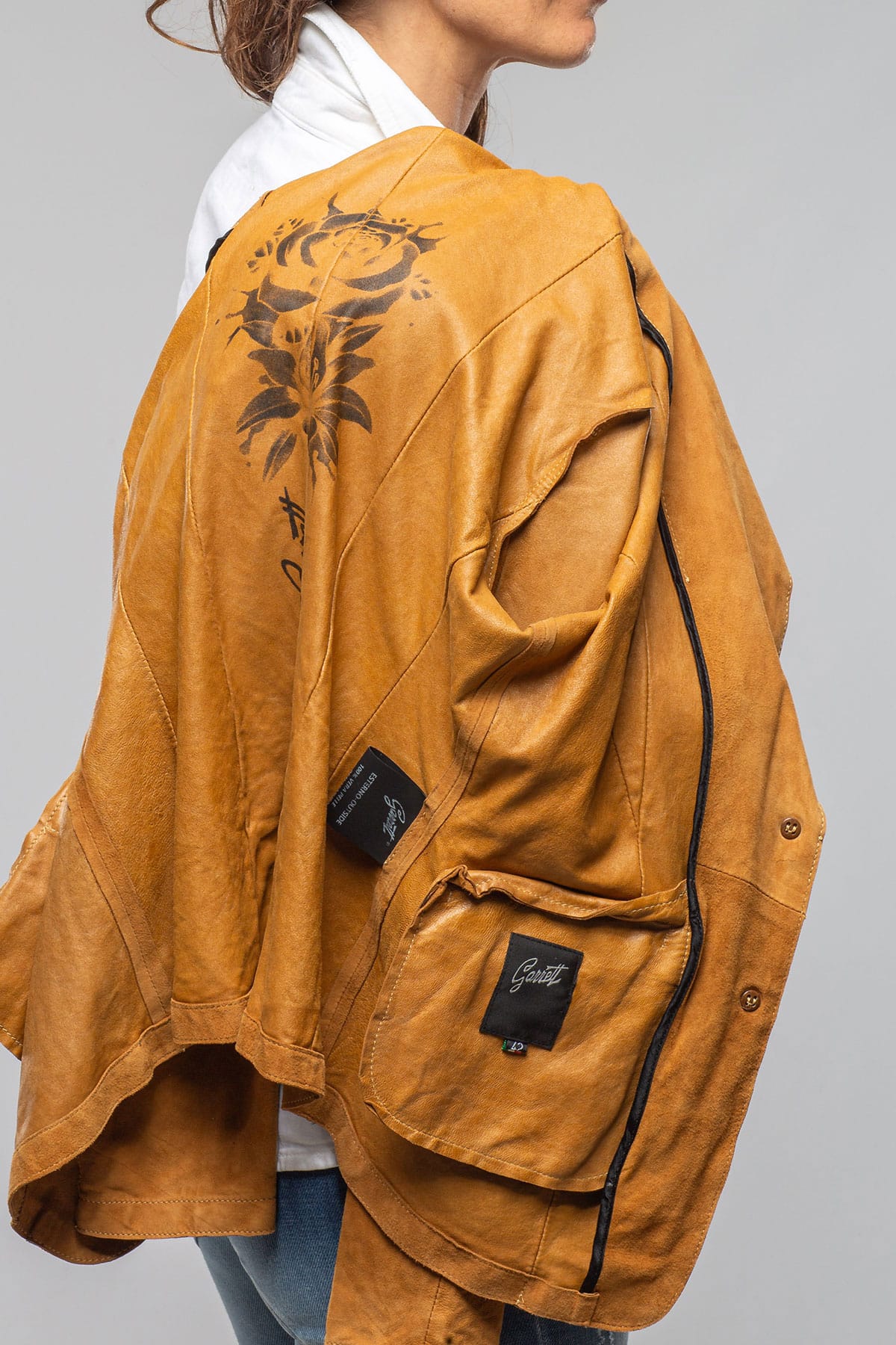 Samantha Lamb Suede Blazer In Whisky - Image 8