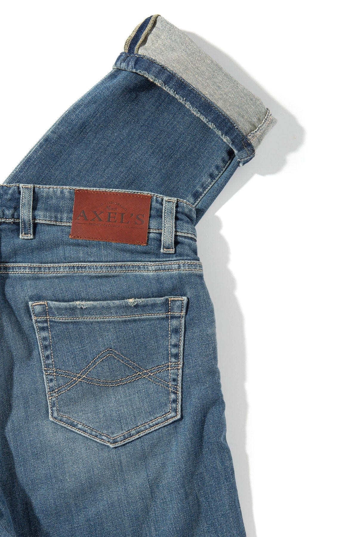 Sedona Denim In Mid Wash Blue - Image 3