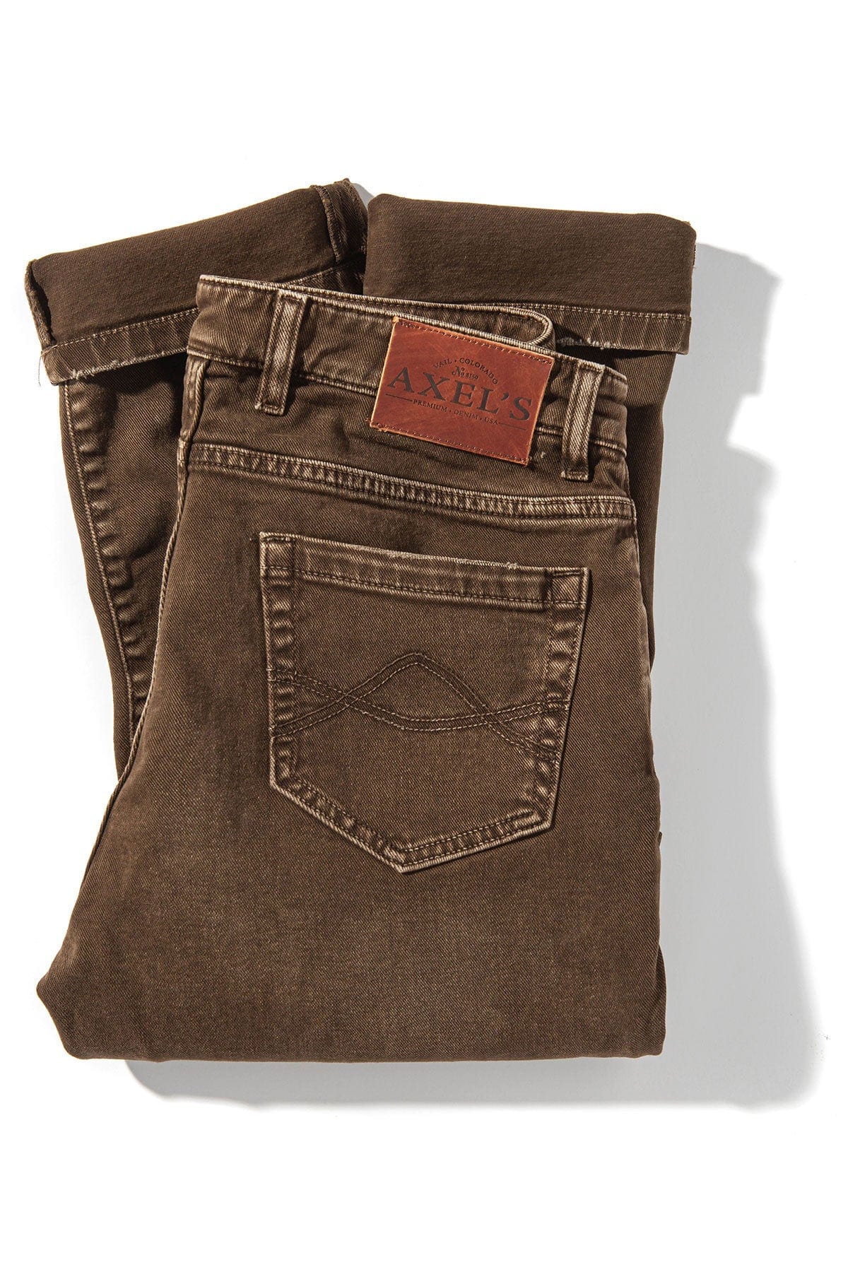 Silverton Worn-In Slim Straight Denim In Liquirizia - Image 5