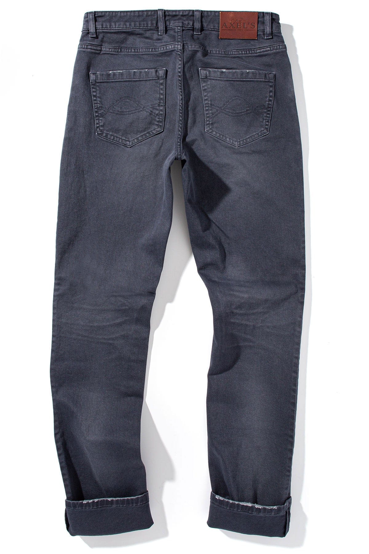 Silverton Worn-In Slim Straight Denim In Acciaio - Image 2