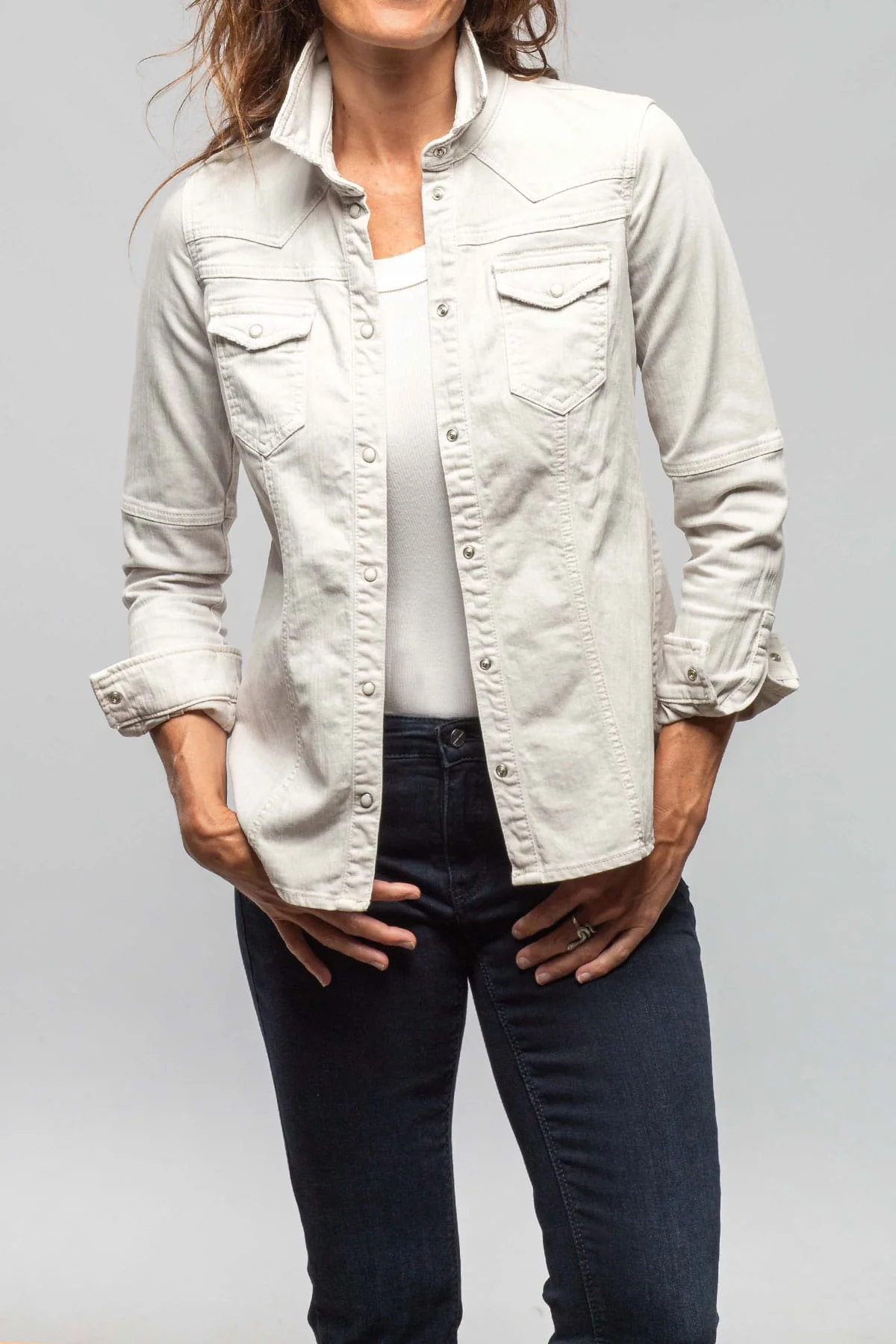 Sweetwater Stone Wash Denim Shirt In Sasso - Image 3