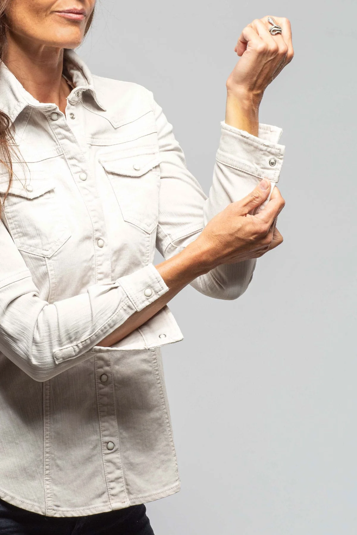 Sweetwater Stone Wash Denim Shirt In Sasso - Image 4