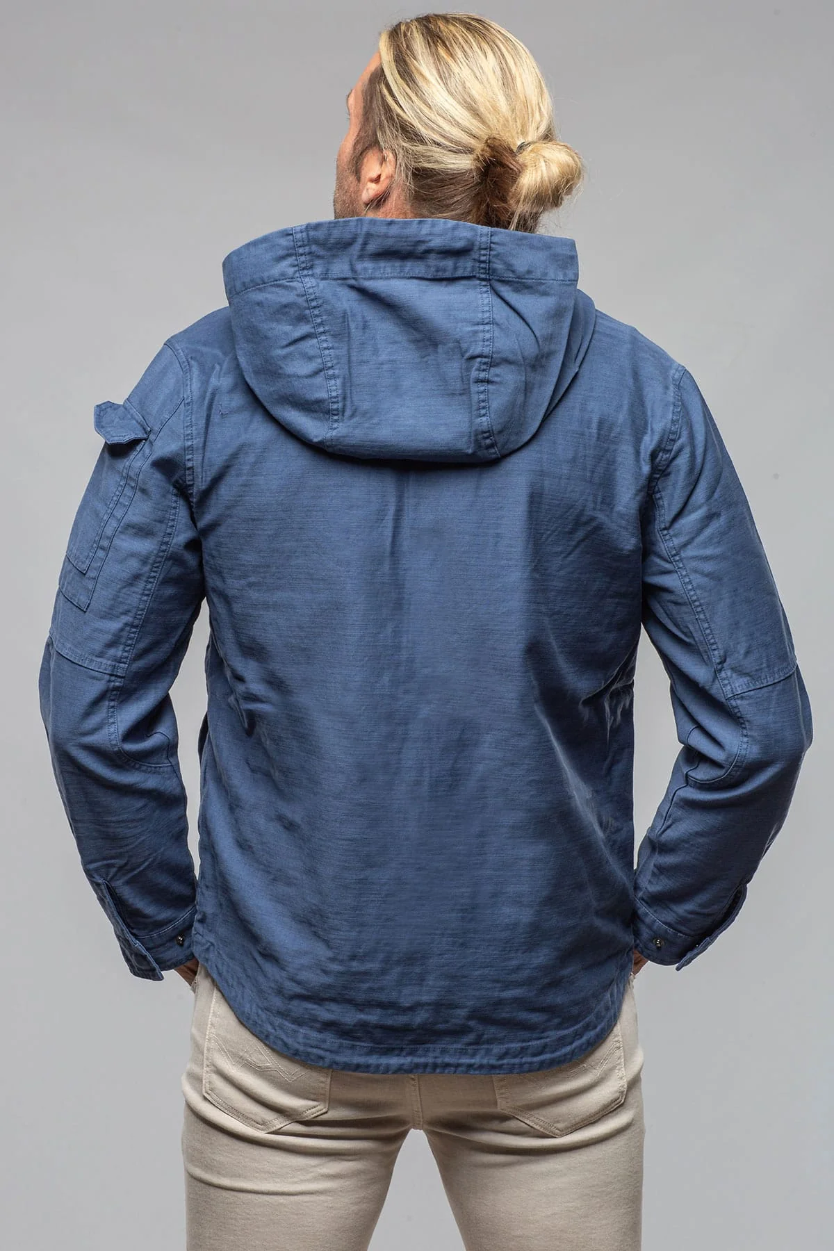 Taiwan Cargo Hoodie In Indigo - Image 3