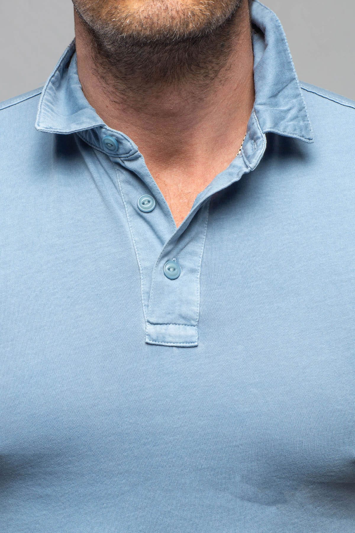 Tauranga Polo In Ashley Blue - Image 5